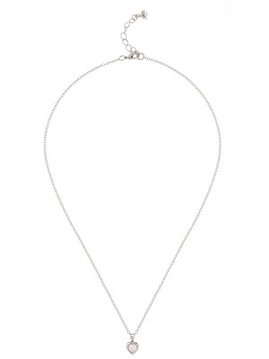 Ted Baker Cadena 'HANNELA: CRYSTAL HEART PENDANT'  plata