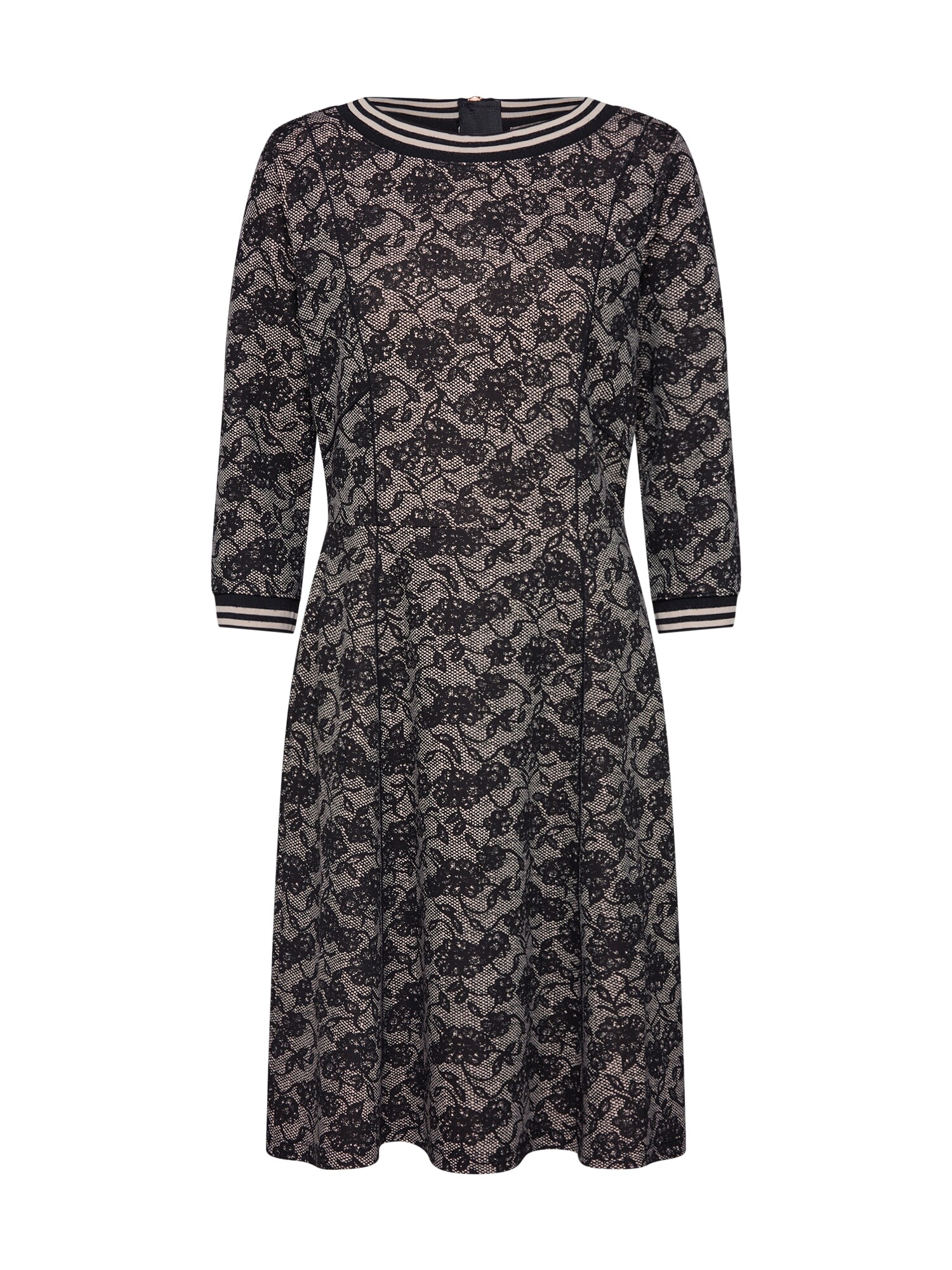 Cartoon Dames Jurk Grijs Zwart cartoon kopen in de aanbieding