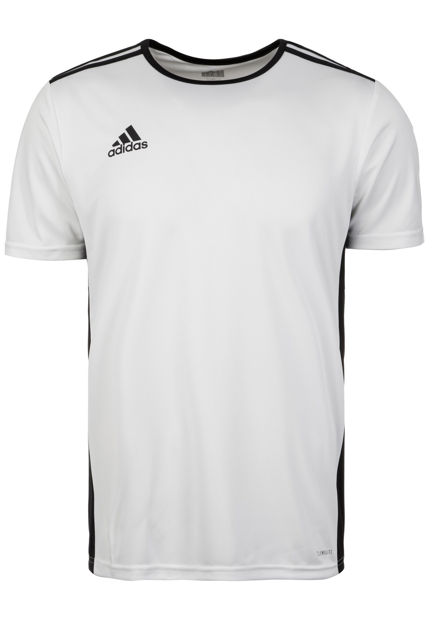 ADIDAS PERFORMANCE Triko 'Entrada 18'  juoda / balta