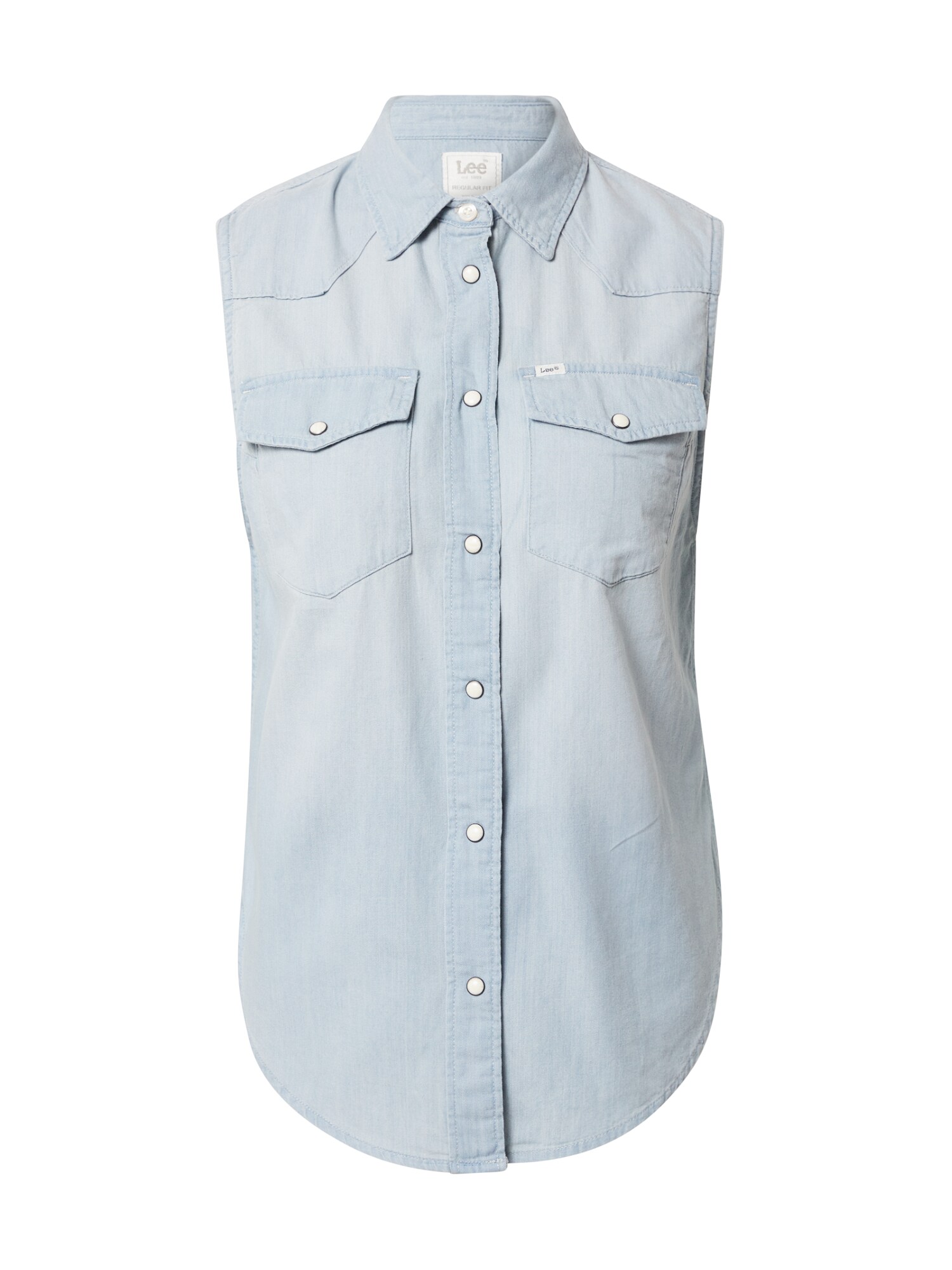 Lee Palaidinė 'SLEEVELESS SHIRT'  mėlyna