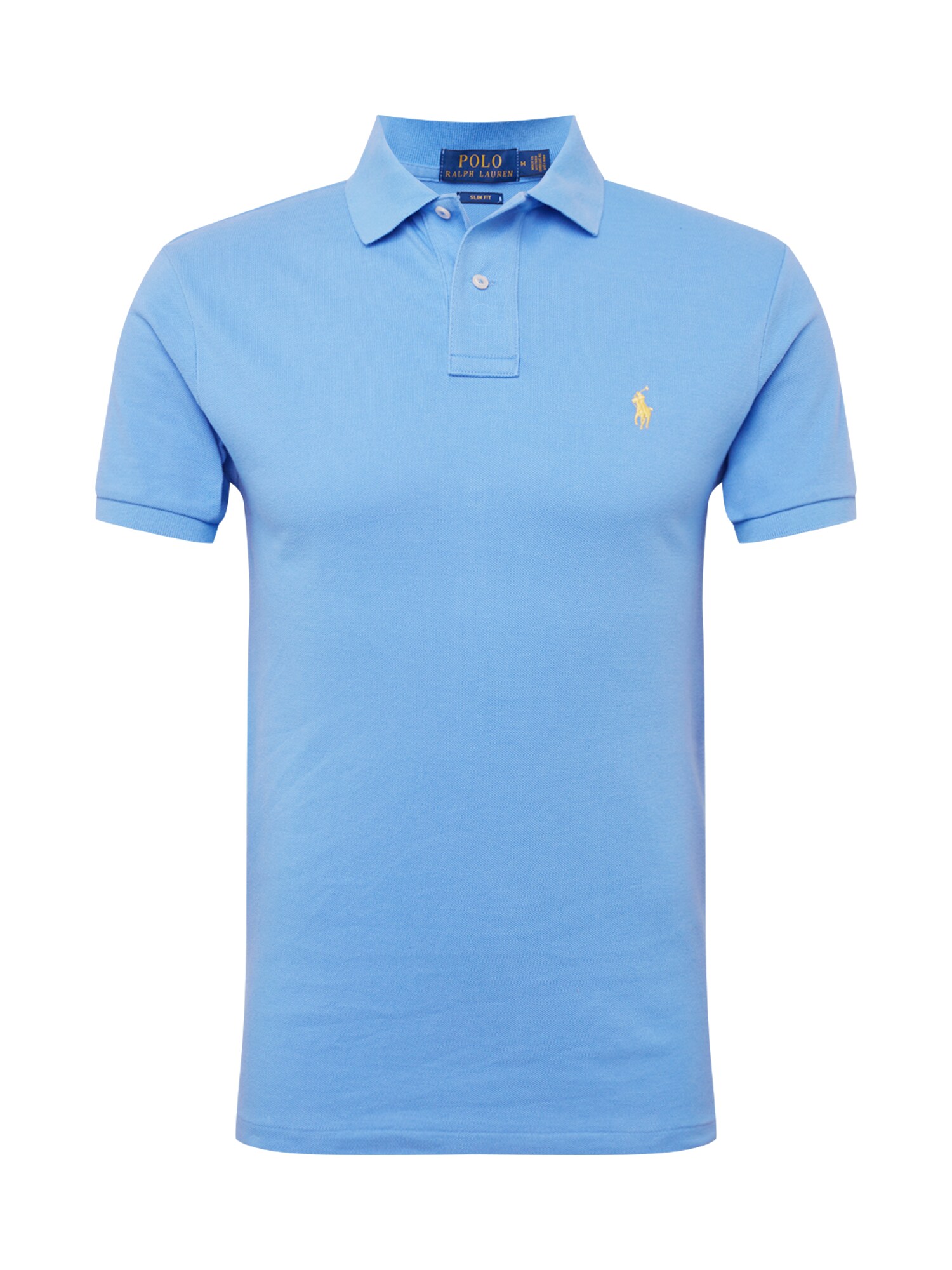 Polo Ralph Lauren Heren Shirt Sskcslm1 Short Sleeve Knit Blauw polo ralph lauren kopen in de aanbieding