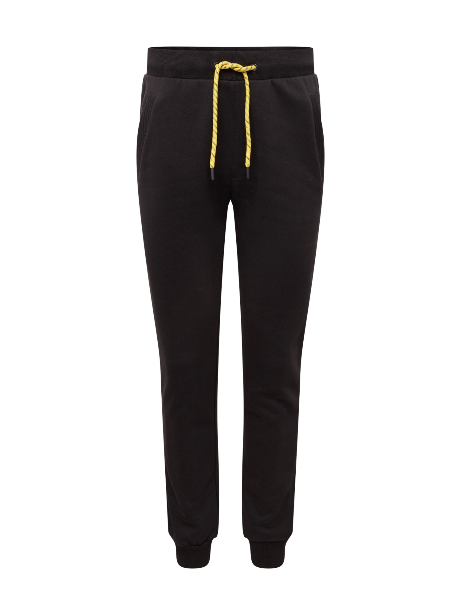 Urban Classics Kelnės  juoda / auksas