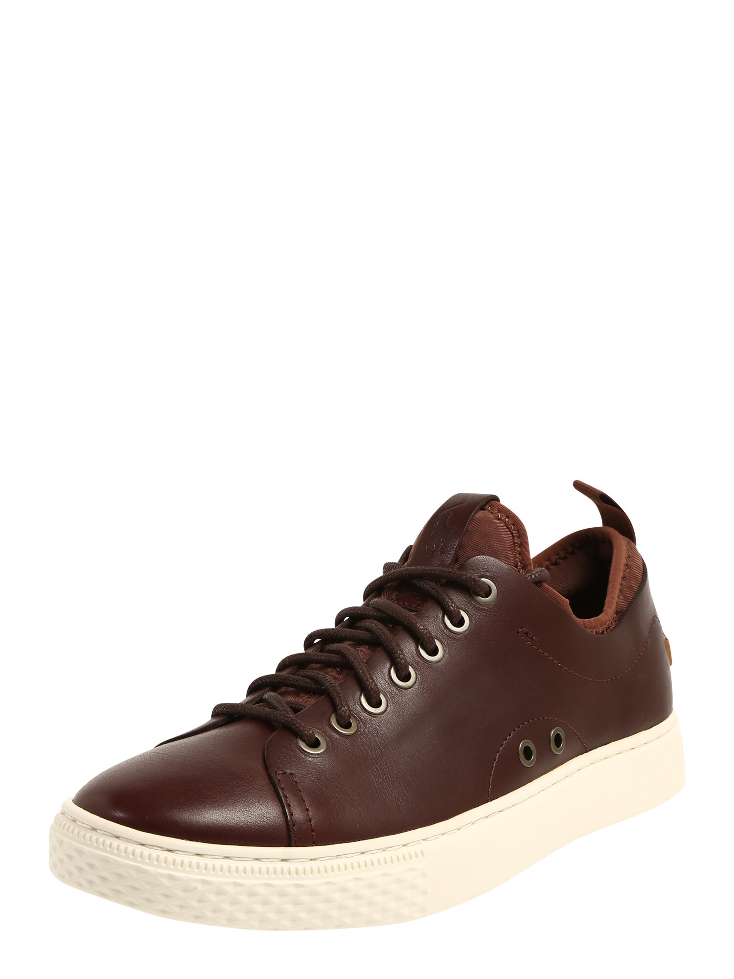 POLO RALPH LAUREN Sneaker ''''DUNOVIN'''' kastanienbraun