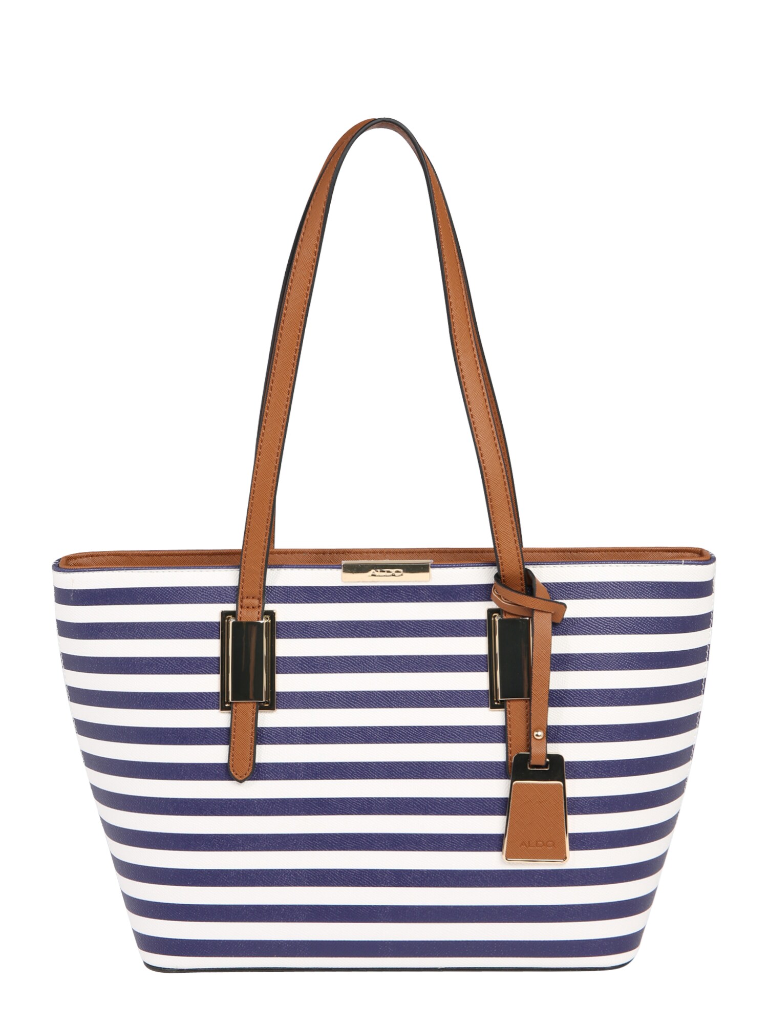 Aldo Dames Shopper Afadollaa Navy Wit aldo kopen in de aanbieding