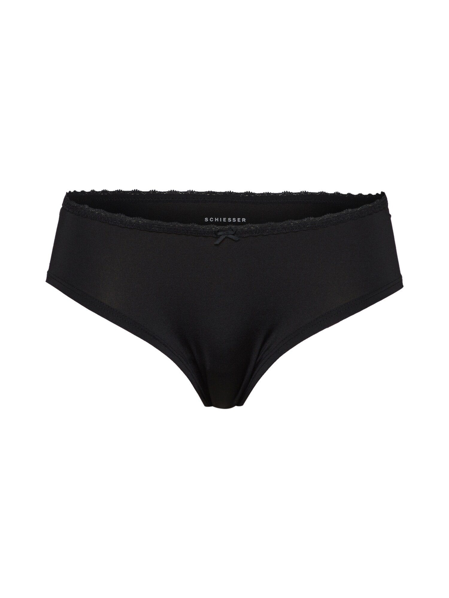 Schiesser Dames Broekje Bikini Hipster Zwart schiesser kopen in de aanbieding