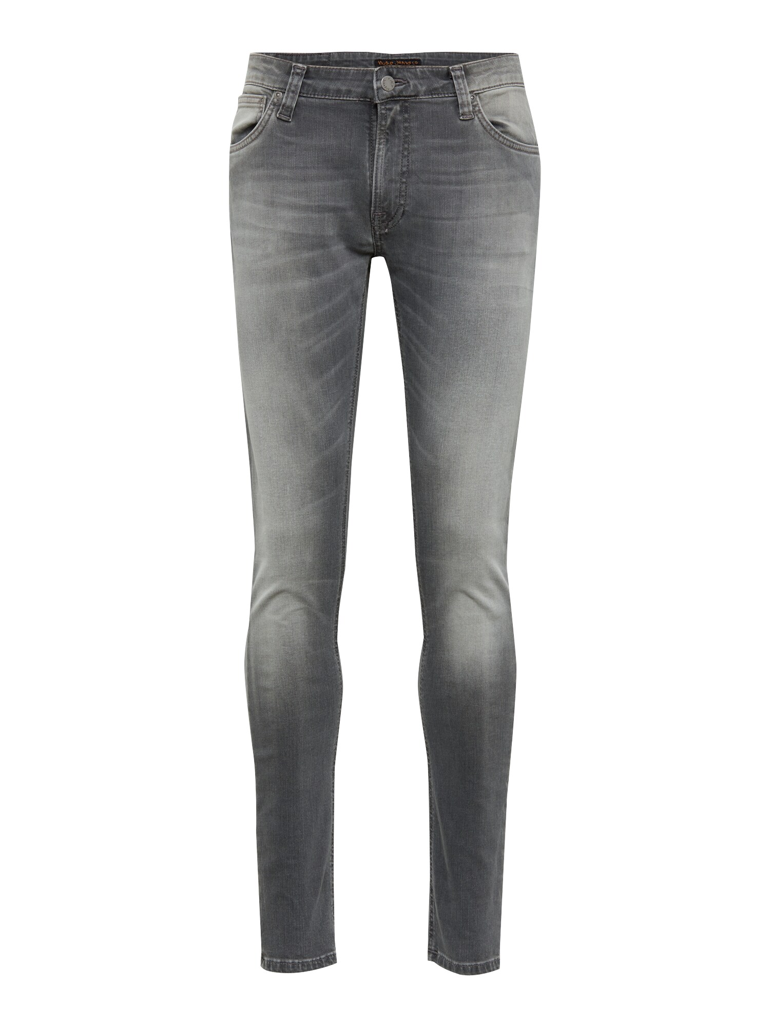 Nudie Jeans Co Heren Skinny Lin Grey Denim nudie jeans co kopen in de aanbieding