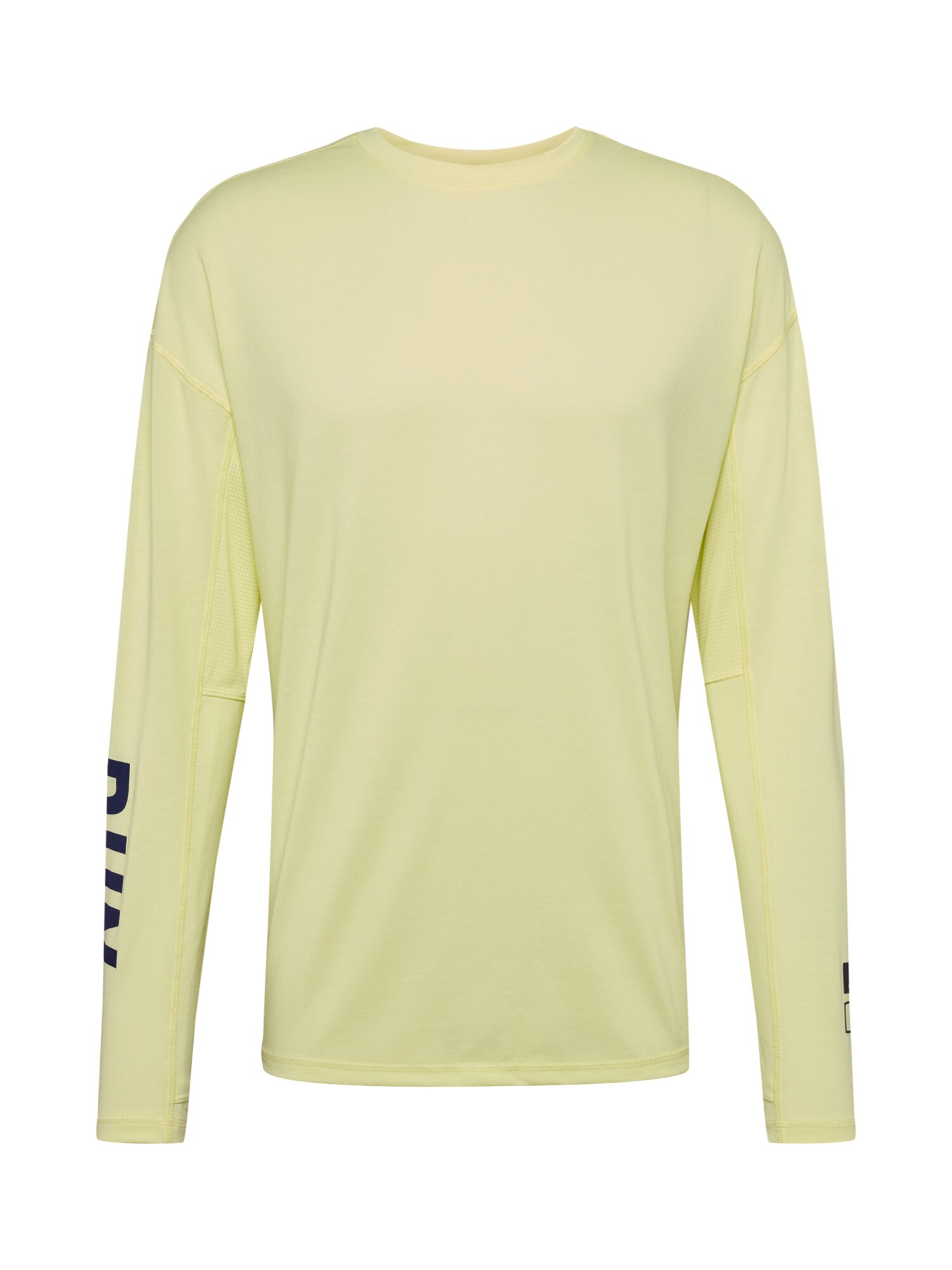 REEBOK Sportiniai marškinėliai  juoda / šviesiai geltona