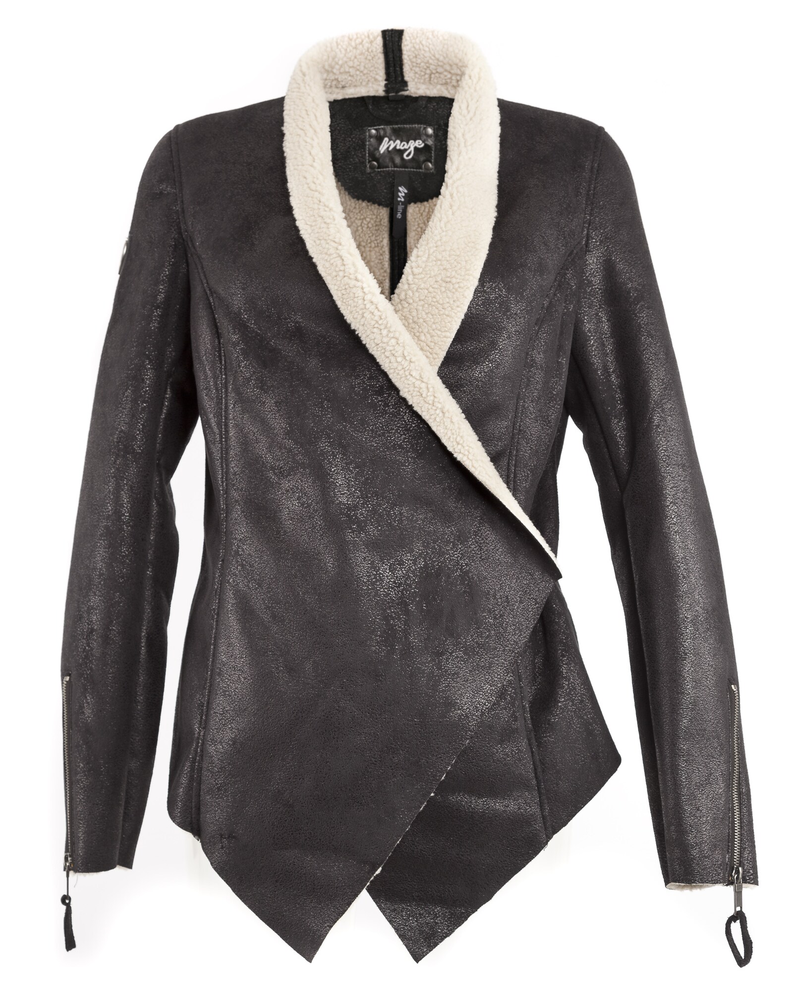 Maze Dames Tussenjas Korba Zwart maze kopen in de aanbieding