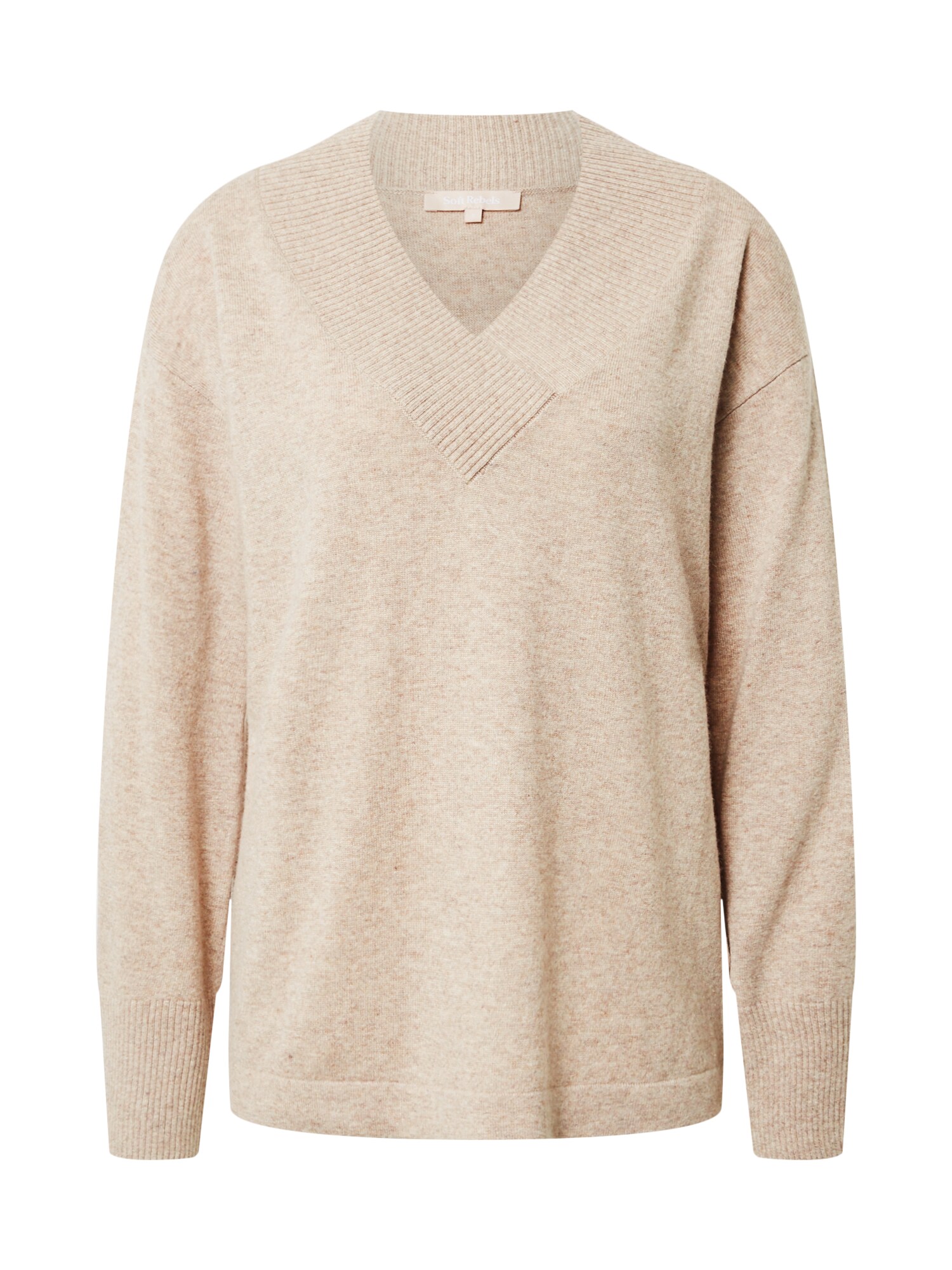 Soft Rebels Megztinis 'Larvi'  smėlio