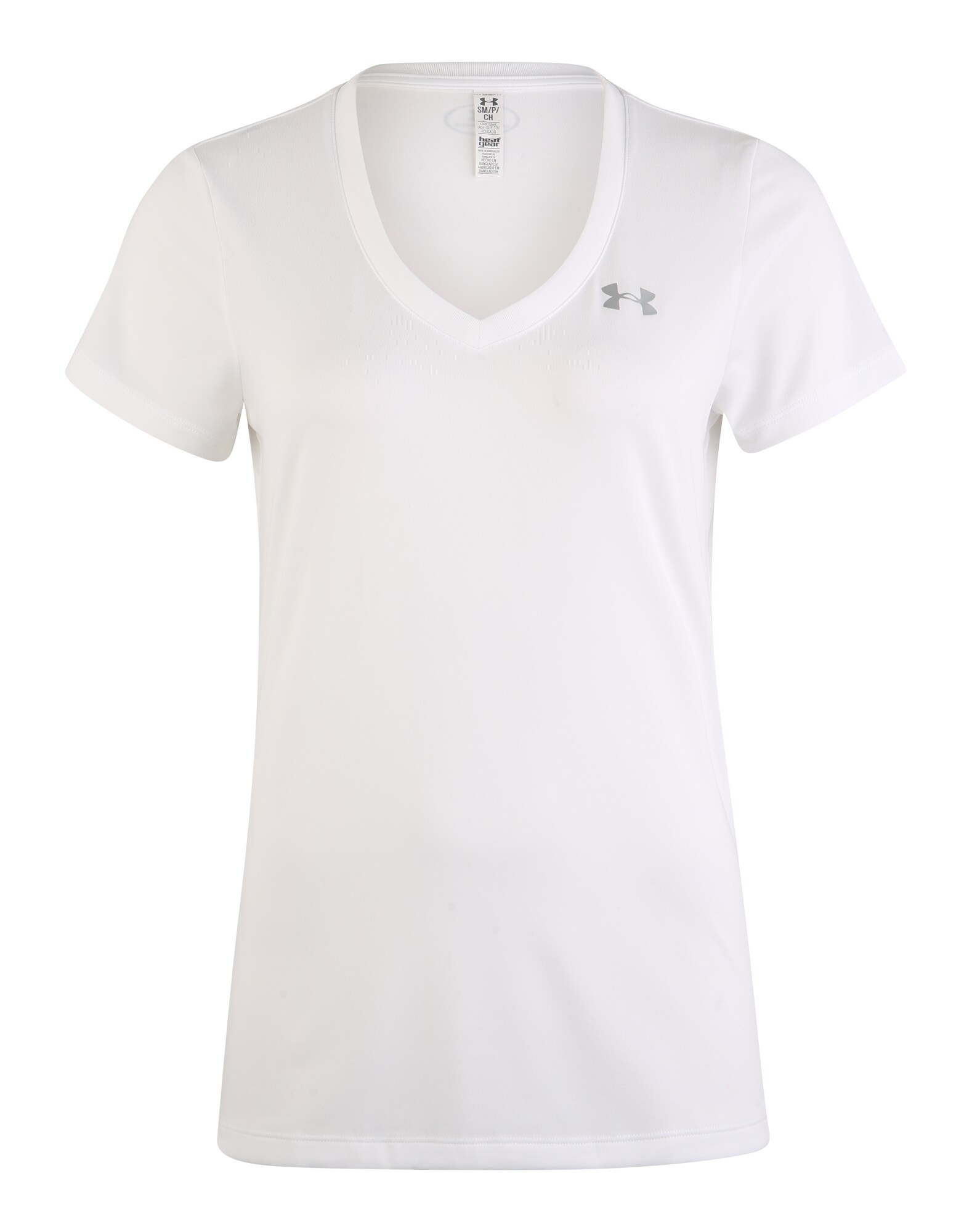 UNDER ARMOUR Sportiniai marškinėliai 'Tech Solid'  balta
