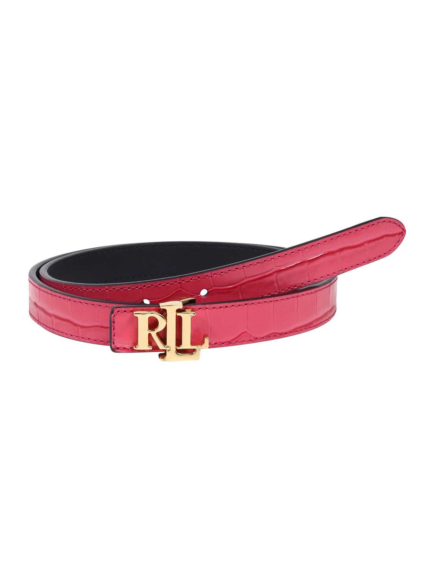 Lauren Ralph Lauren Diržas  tamsiai rožinė / tamsiai mėlyna