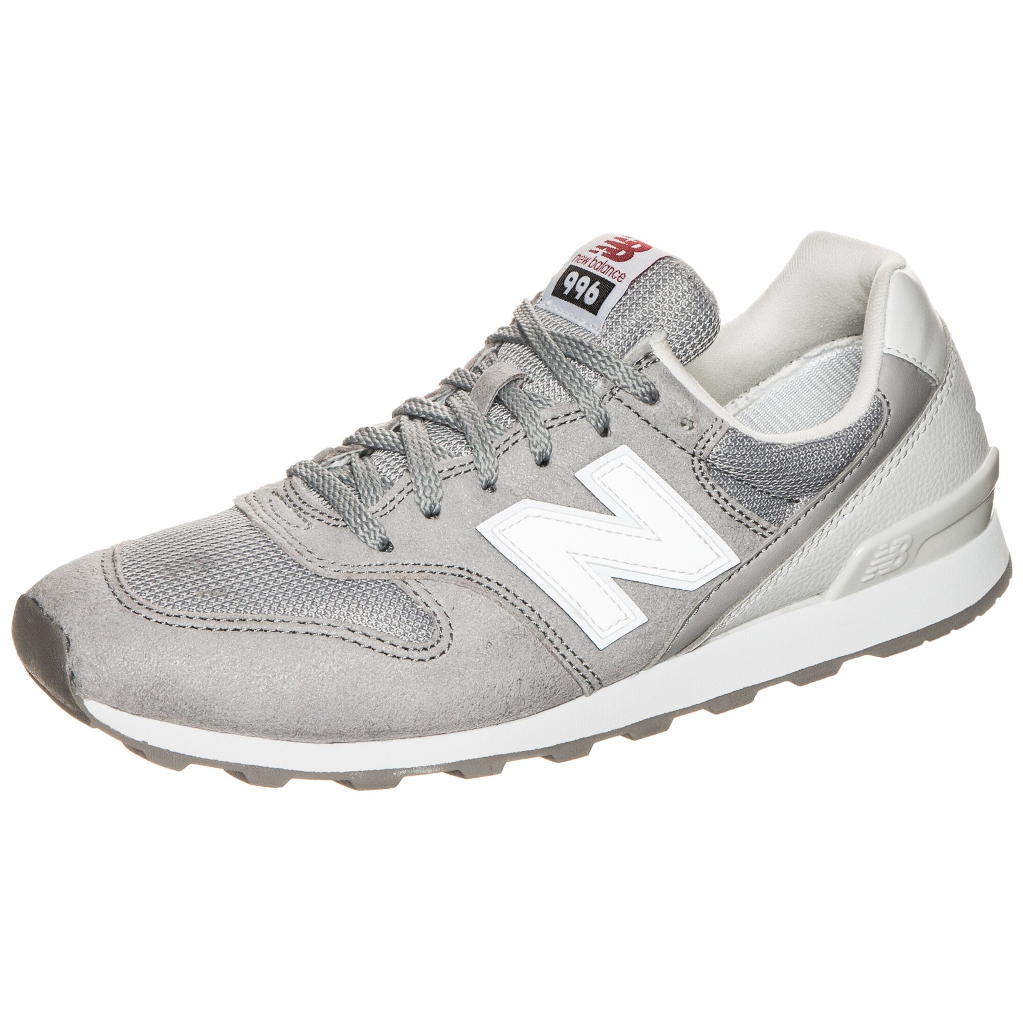 New Balance Dames Sneakers Laag Wr996 Hs Grijs Wit new balance kopen in de aanbieding