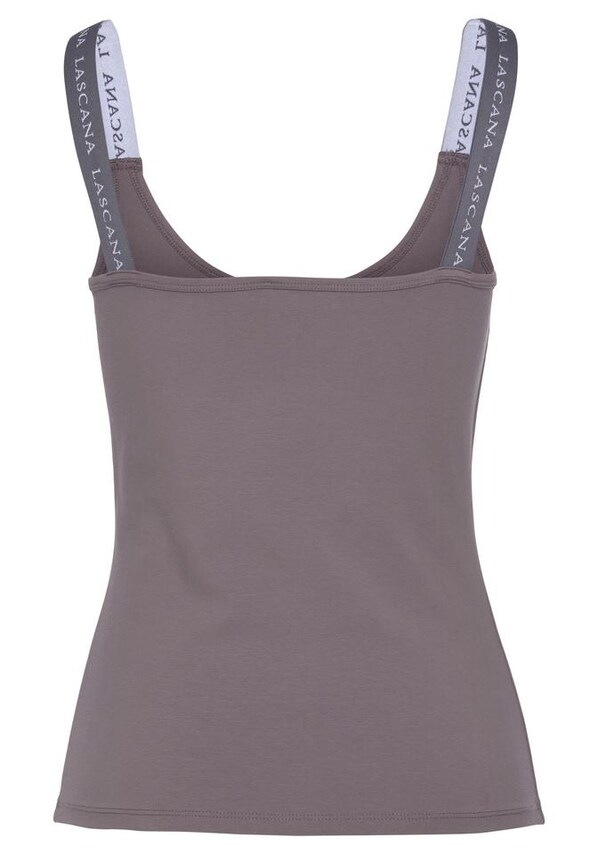LASCANA ACTIVE, Sport top, szürke, 2 kép a 6 közül