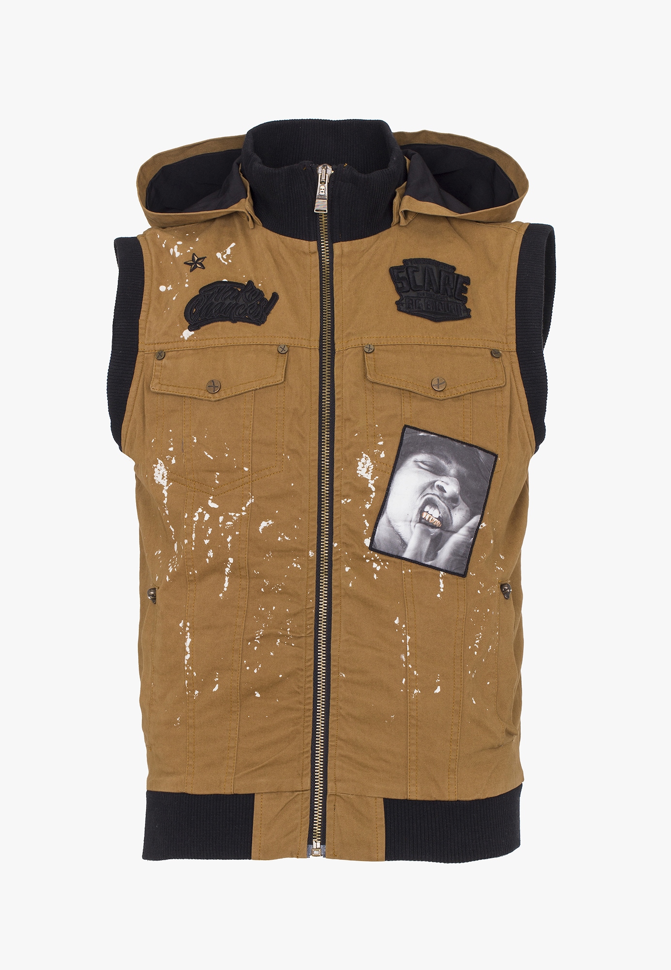 Plus Eighteen Heren Bodywarmer Bruin plus eighteen kopen in de aanbieding