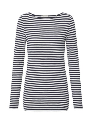 Marc O'Polo Camiseta  azul noche / blanco