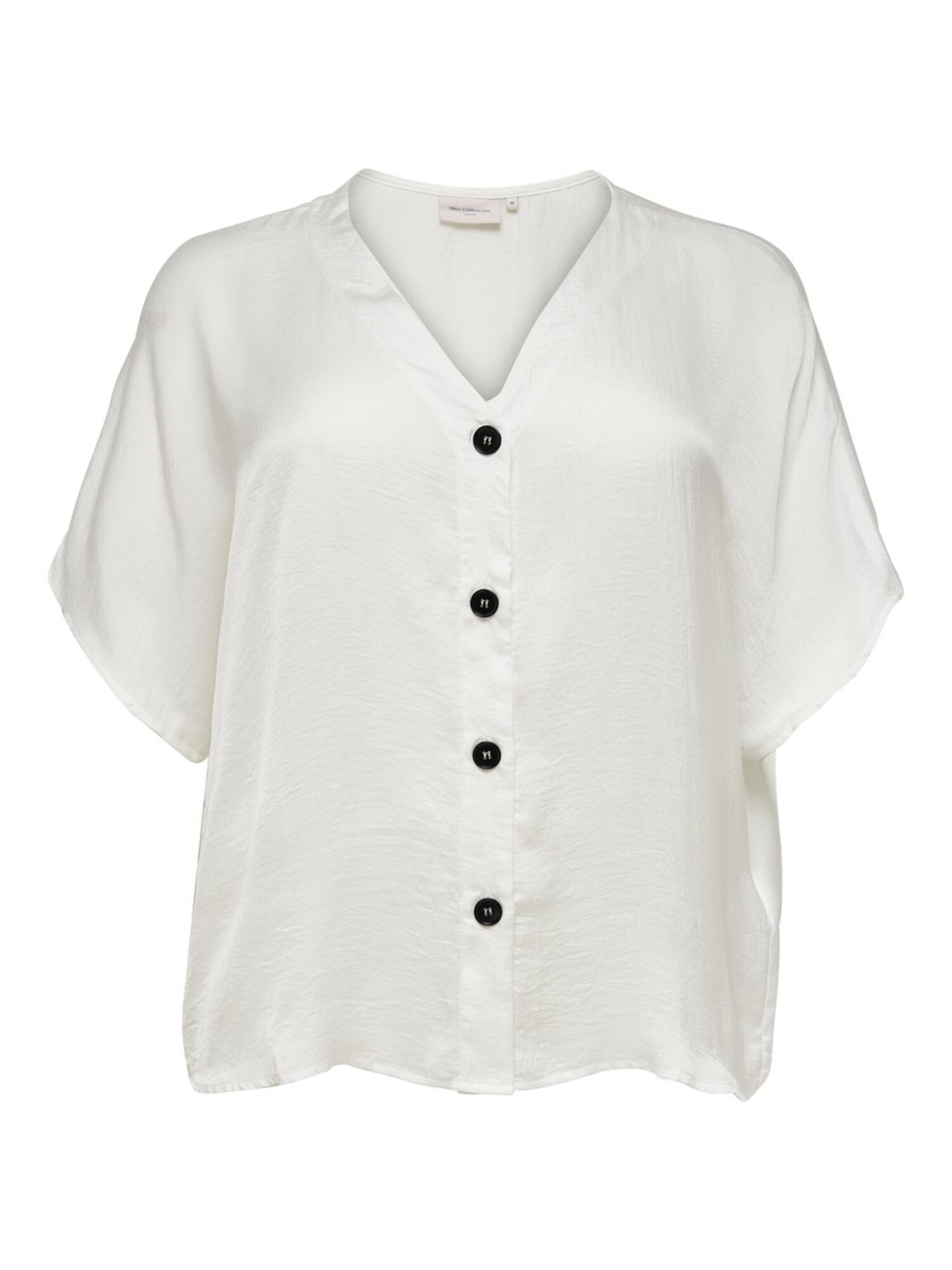 Only Carmakoma Dames Blouse Natuurwit only carmakoma kopen in de aanbieding