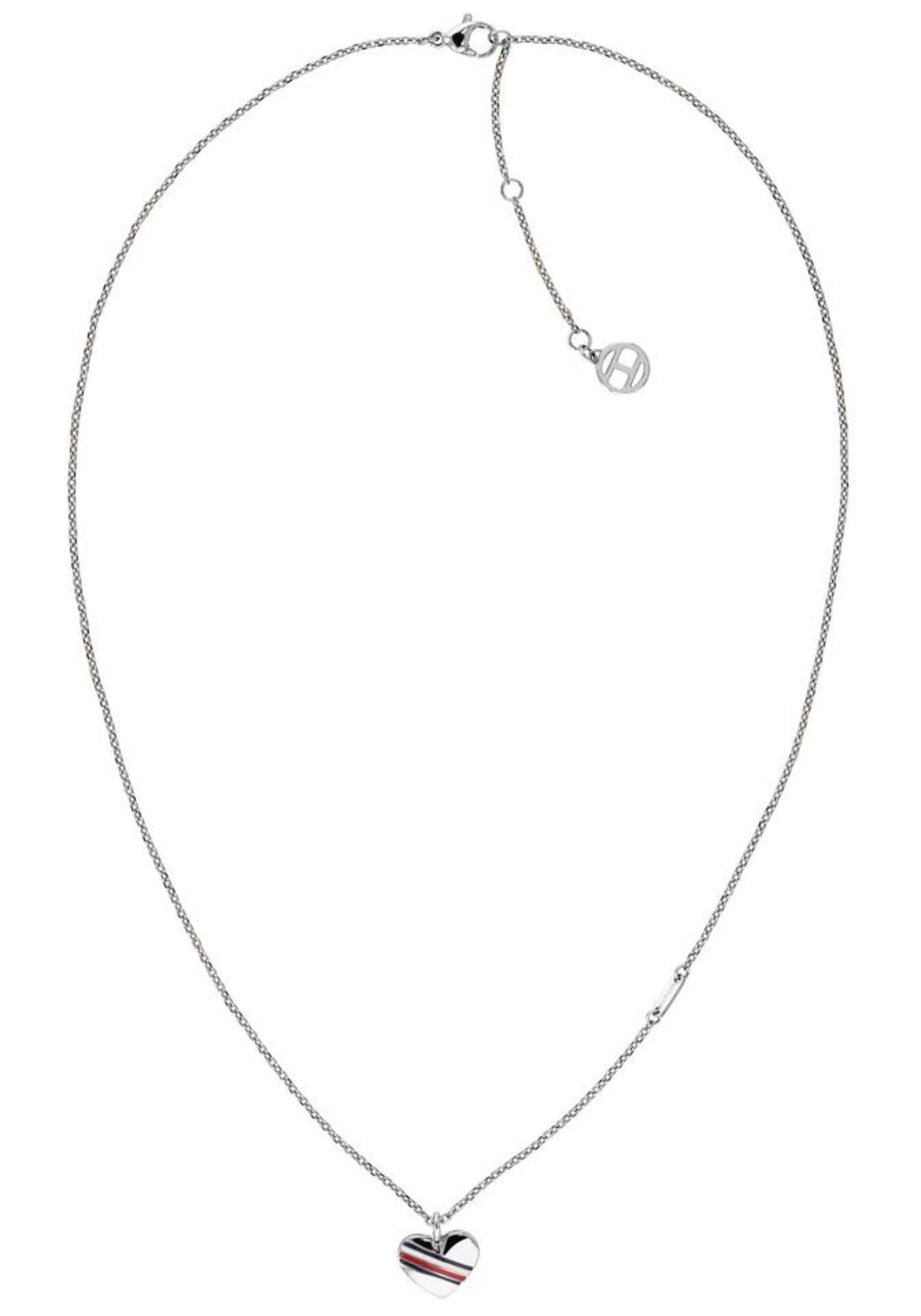 TOMMY HILFIGER Grandinėlė 'Casual Core, 2780128'  tamsiai mėlyna / raudona / sidabrinė / balta