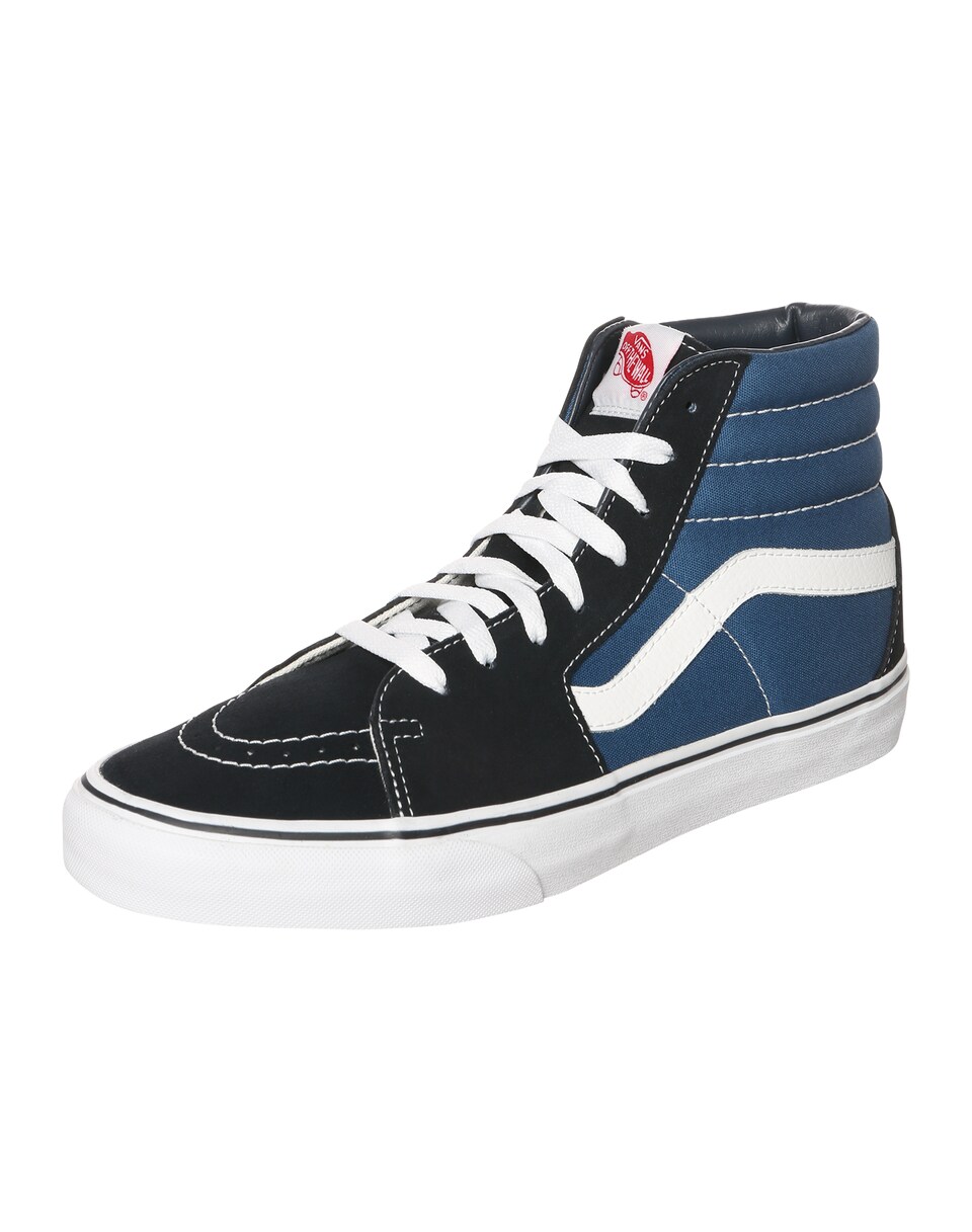Hög sneaker 'SK8-Hi' gentiana / röd / svart