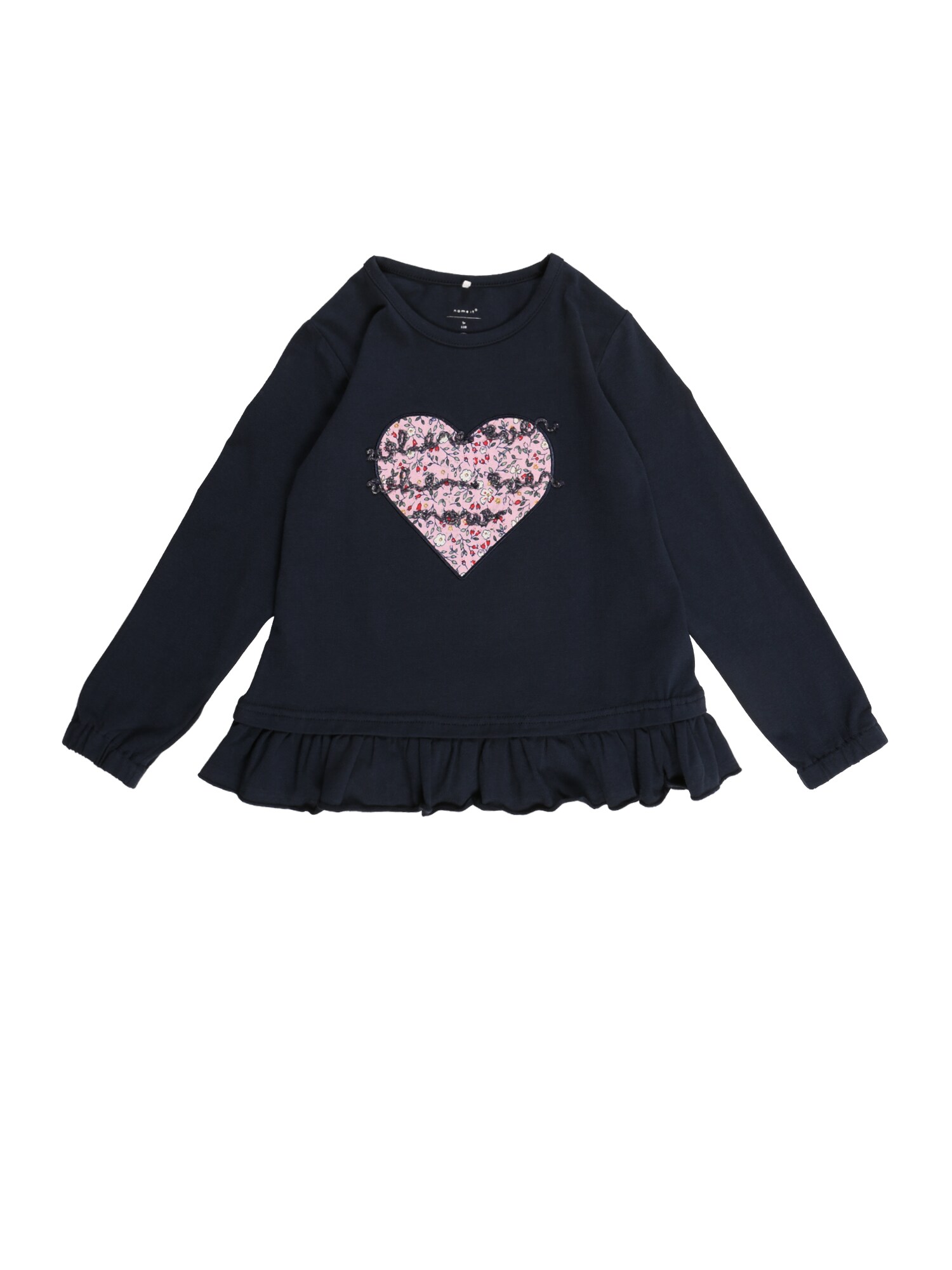 Name It Meisjes Shirt Nmfladorit Donkerblauw Mauve name it kopen in de aanbieding