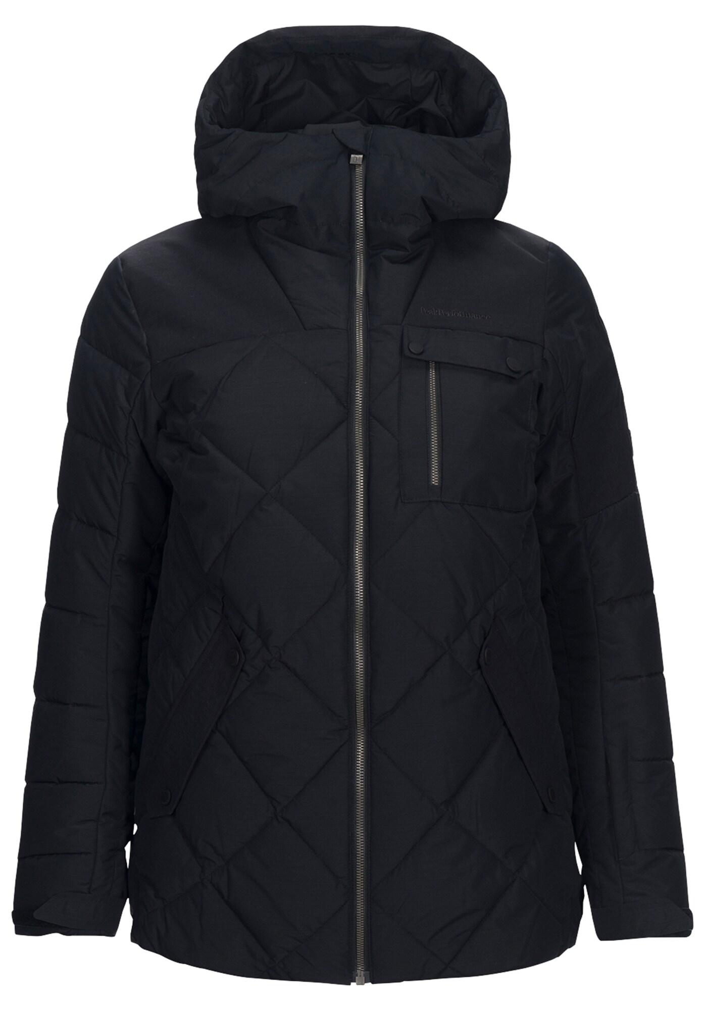 Peak Performance Dames Outdoorjas Arcalis Zwart peak performance kopen in de aanbieding