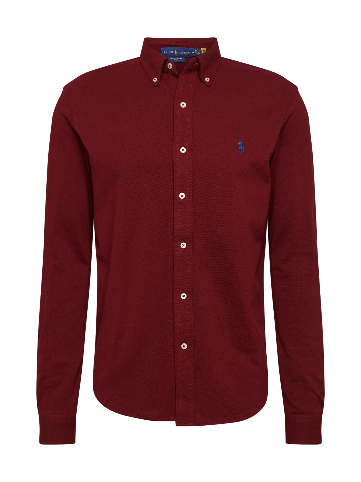 POLO RALPH LAUREN Dalykiniai marškiniai 'Featherweight'  vyno raudona spalva