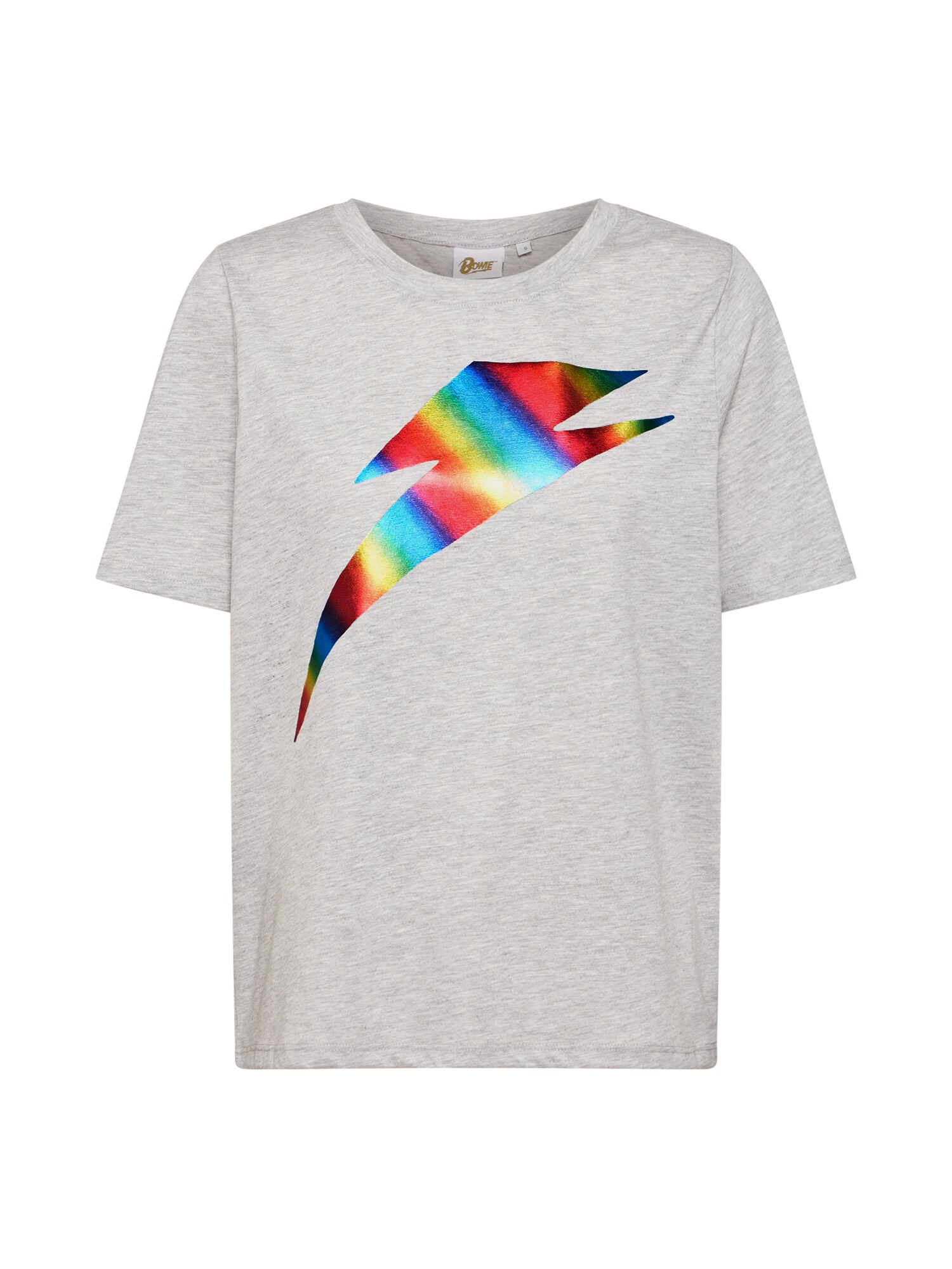 Only Dames Shirt Bowie Lichtgrijs Gemengde Kleuren only kopen in de aanbieding