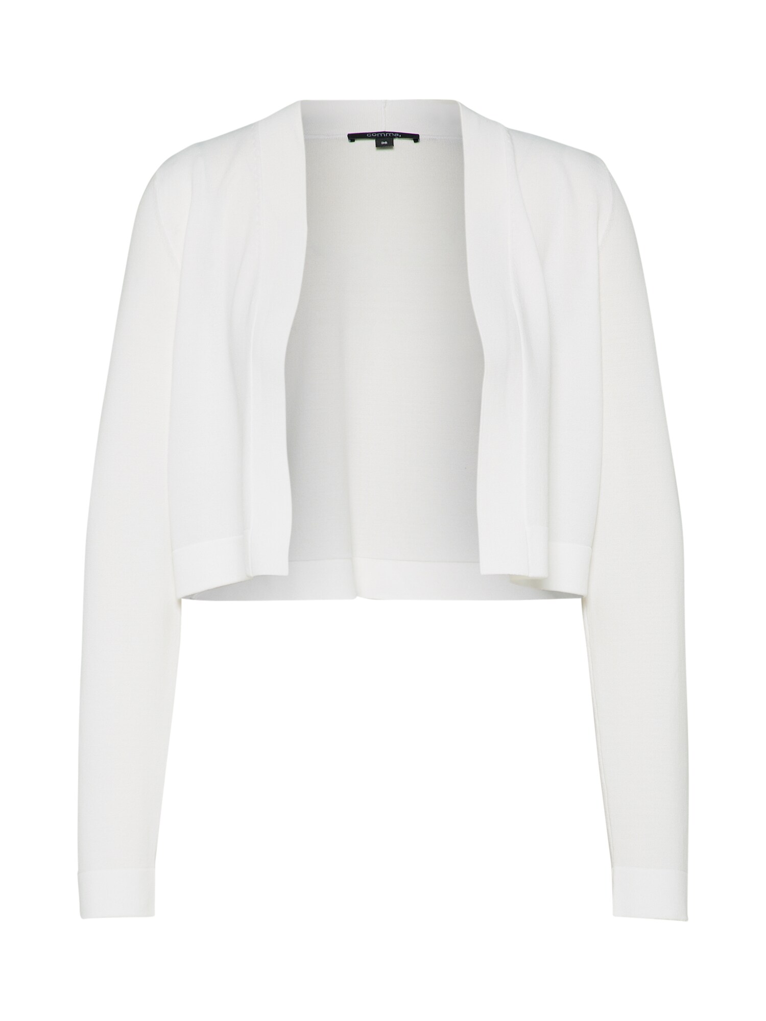 Comma Dames Gebreid Vest Wit comma kopen in de aanbieding