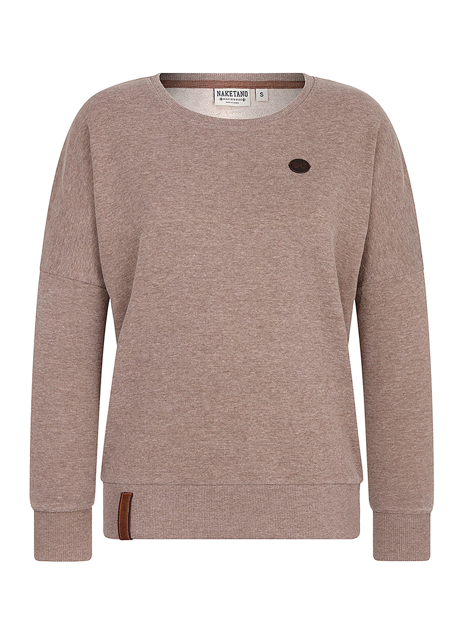 Naketano Dames Sweatshirt Camel naketano kopen in de aanbieding