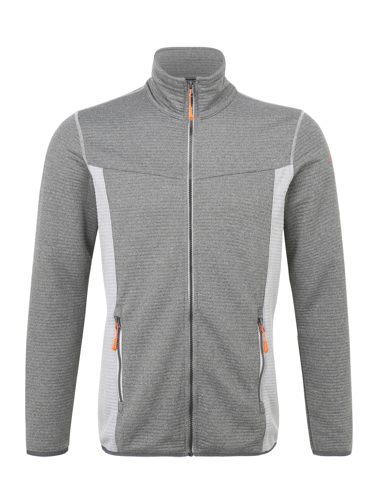 Icepeak Heren Funktionele Fleece Jas Seth Grijs Parelwit icepeak kopen in de aanbieding