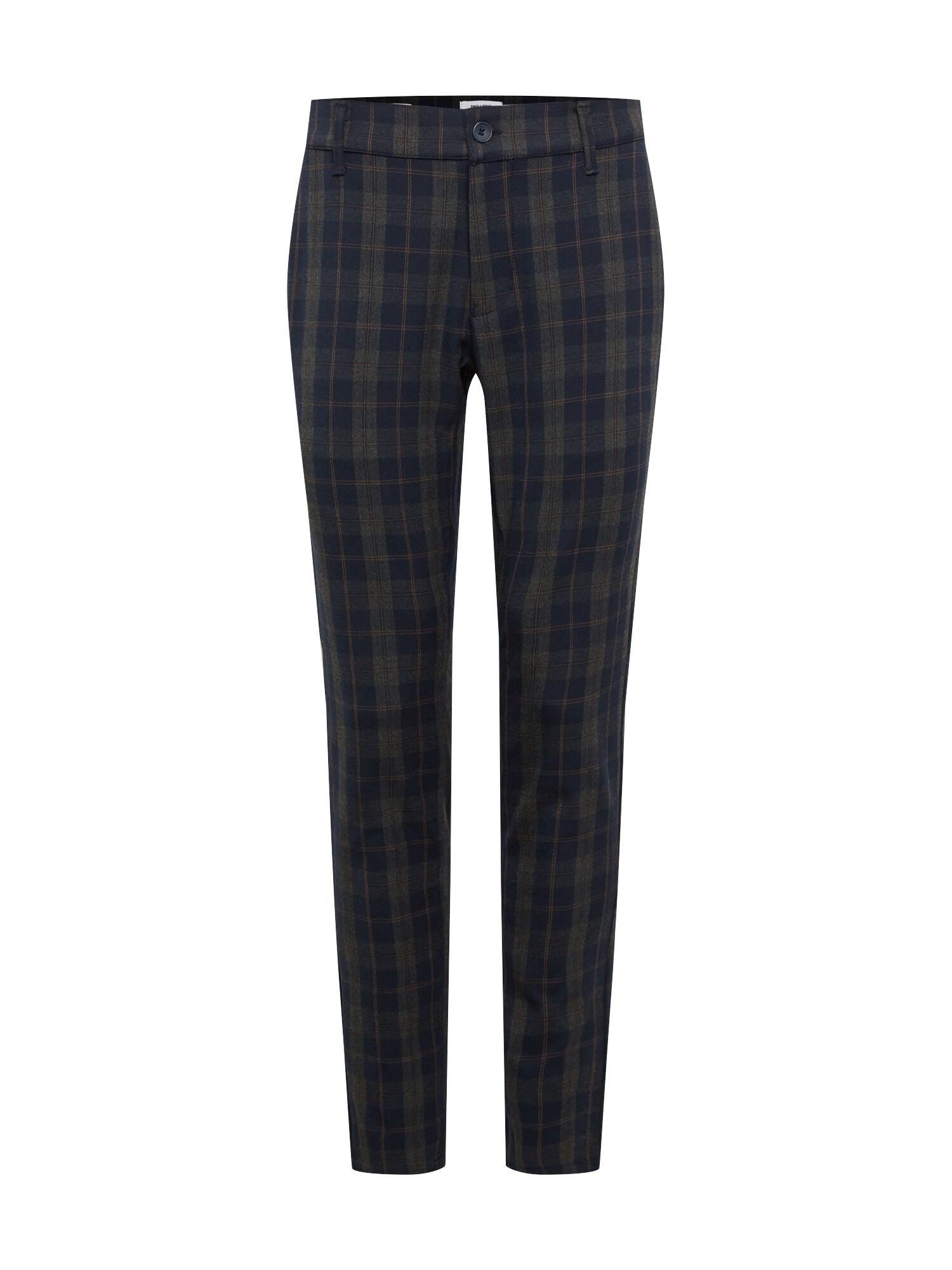 Only & Sons Chino stiliaus kelnės 'ONSMark'  nakties mėlyna / tamsiai pilka / ruda