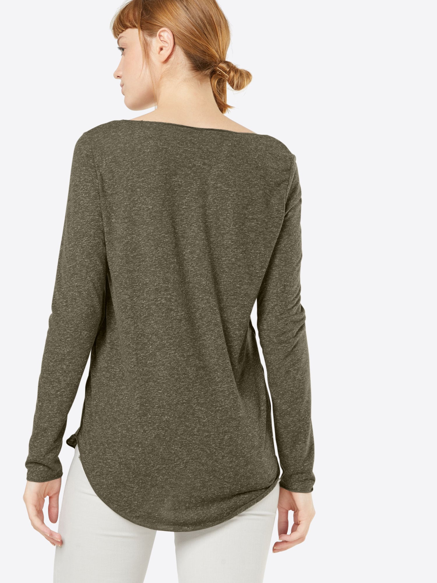 VERO MODA Tričko 'LUA' hnedá melírovaná (obrázok 4)