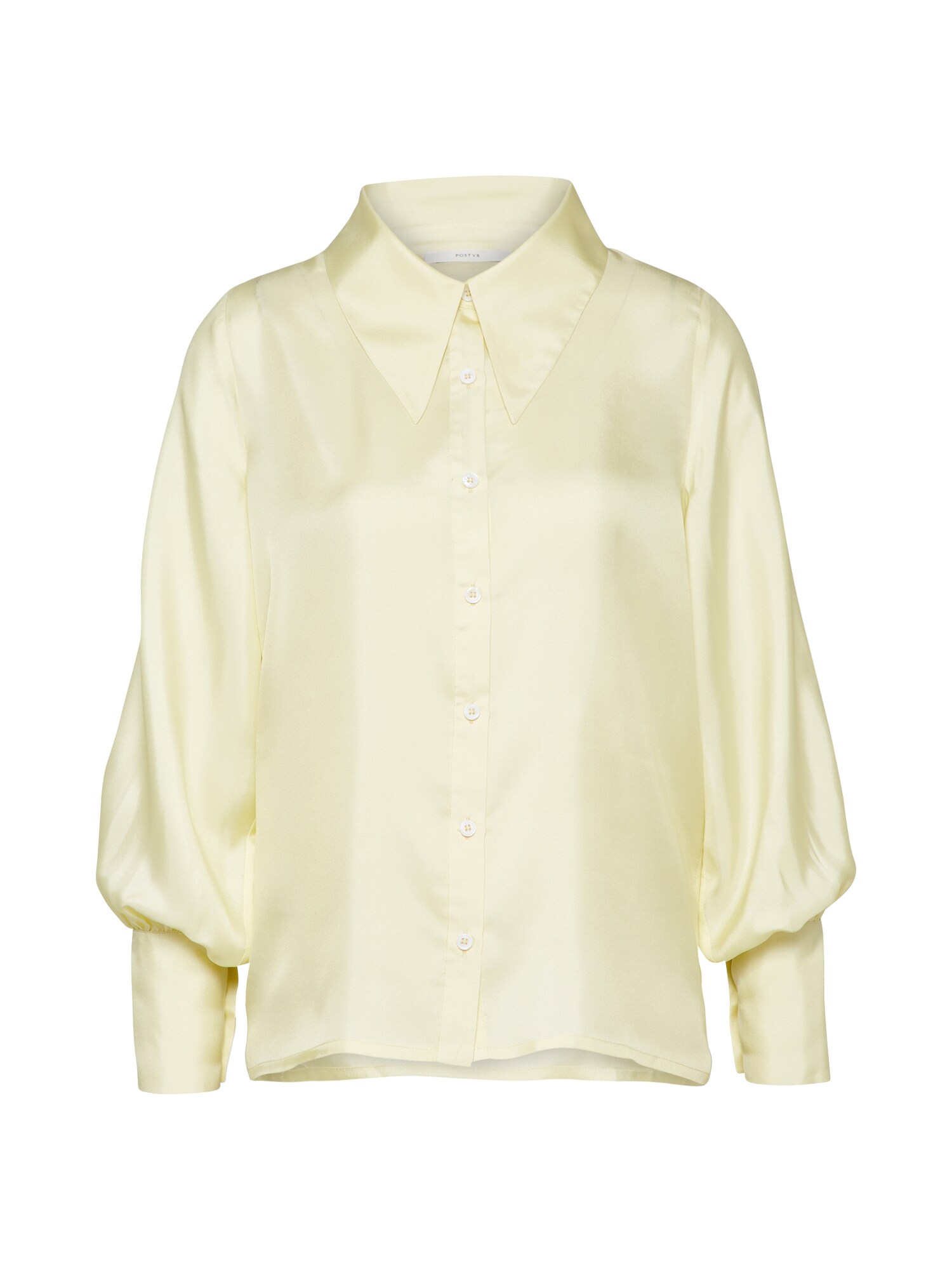 Postyr Dames Blouse Lichtgeel postyr kopen in de aanbieding