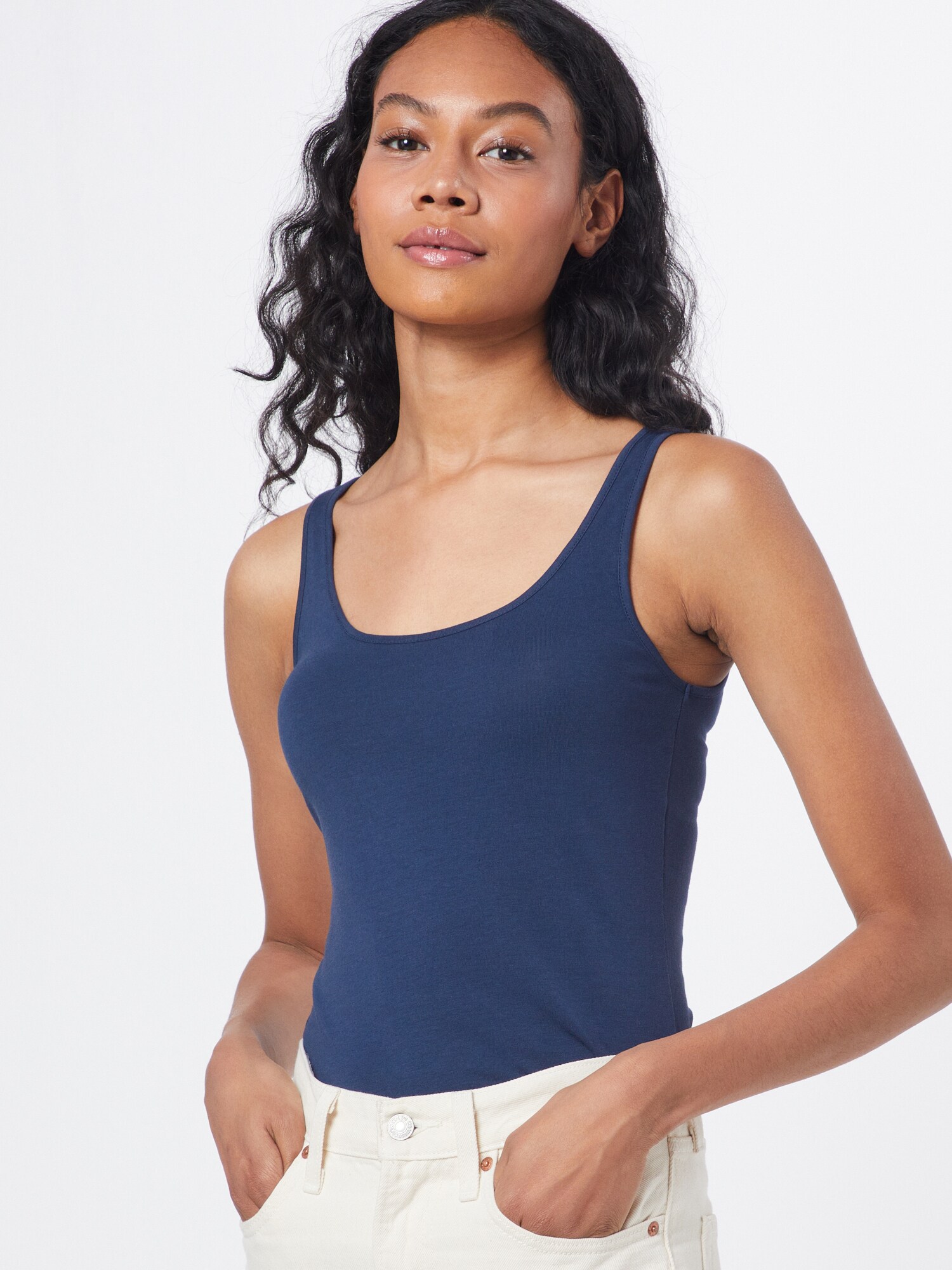 VERO MODA Top 'Maxi'  tengerészkék termék 2. képe
