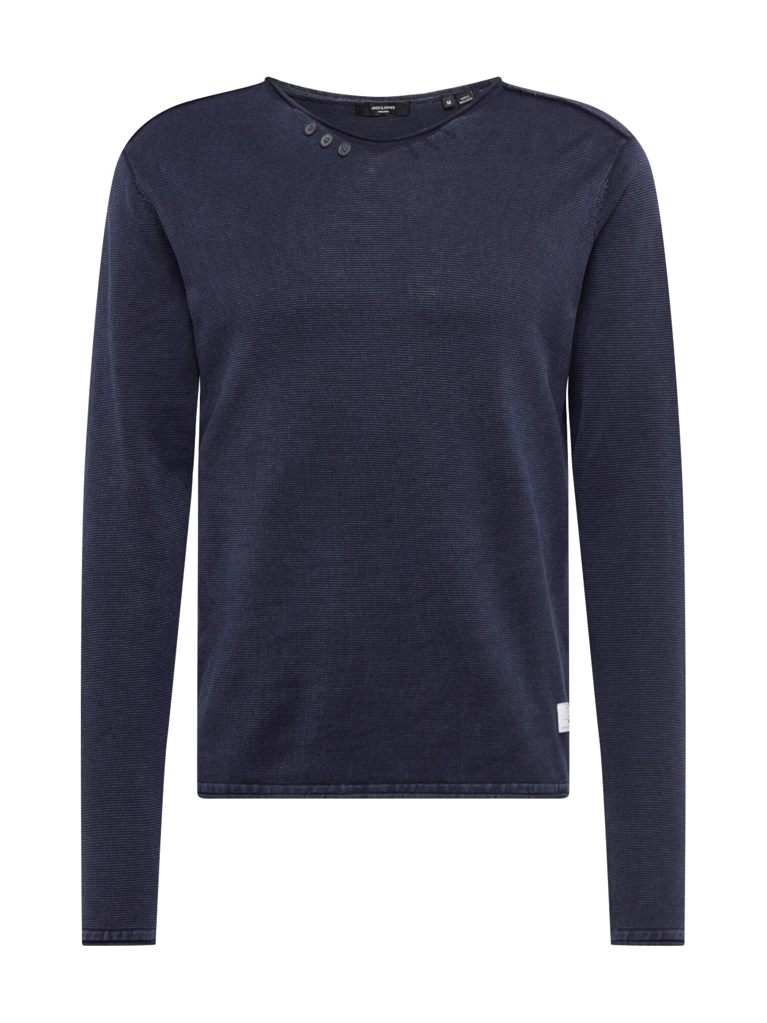 JACK & JONES Megztinis 'BLAREBURN'  tamsiai mėlyna