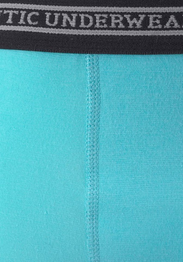 Authentic Le Jogger, Boxerky, modrá, šedá & černá, obrázek 5 z 5