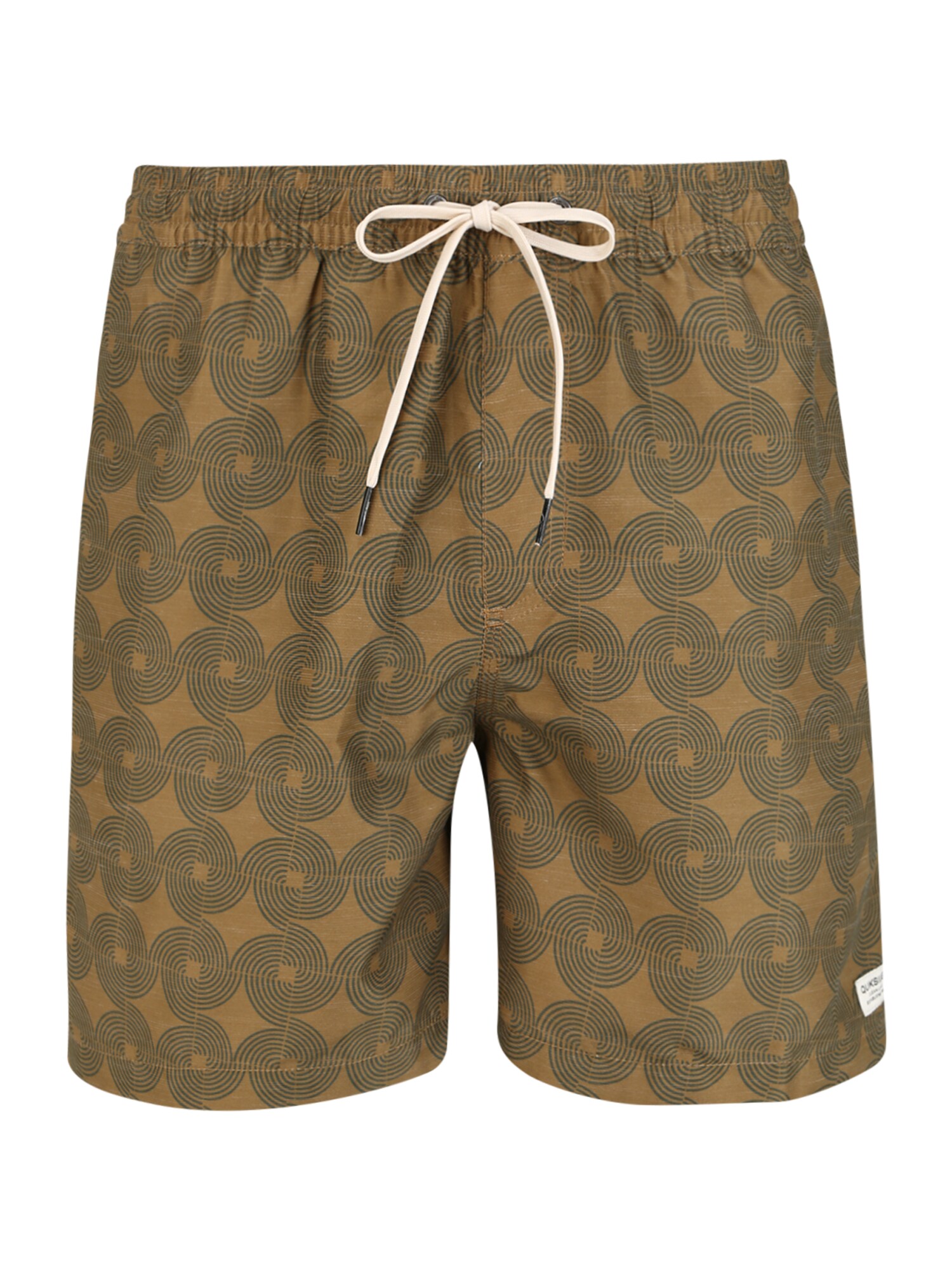 QUIKSILVER Maudymosi trumpikės 'Volley 17'  pilka / ruda