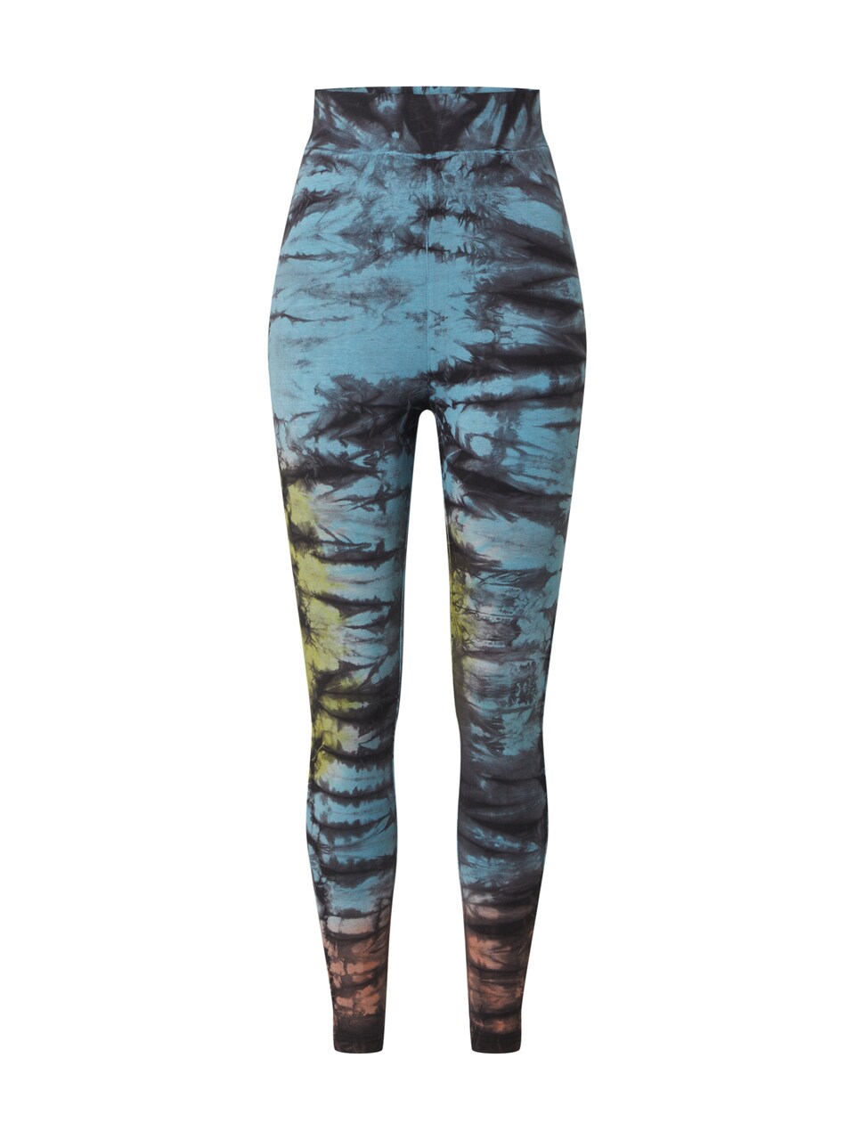 Leggings himmelsblå / mörkbrun / ljusgrön