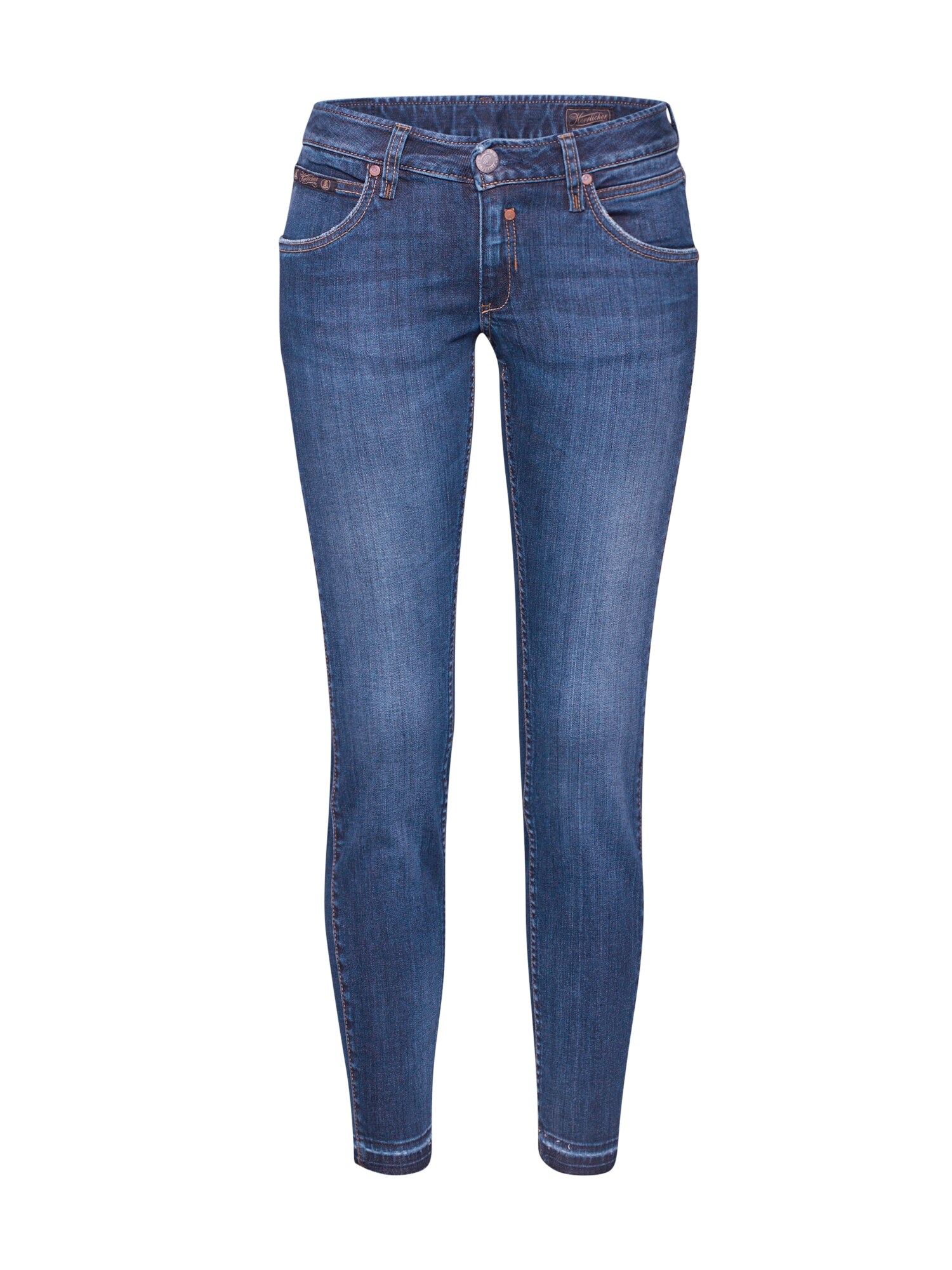 Herrlicher Džinsai 'Touch Cropped Denim Powerstretch'  pilko džinso