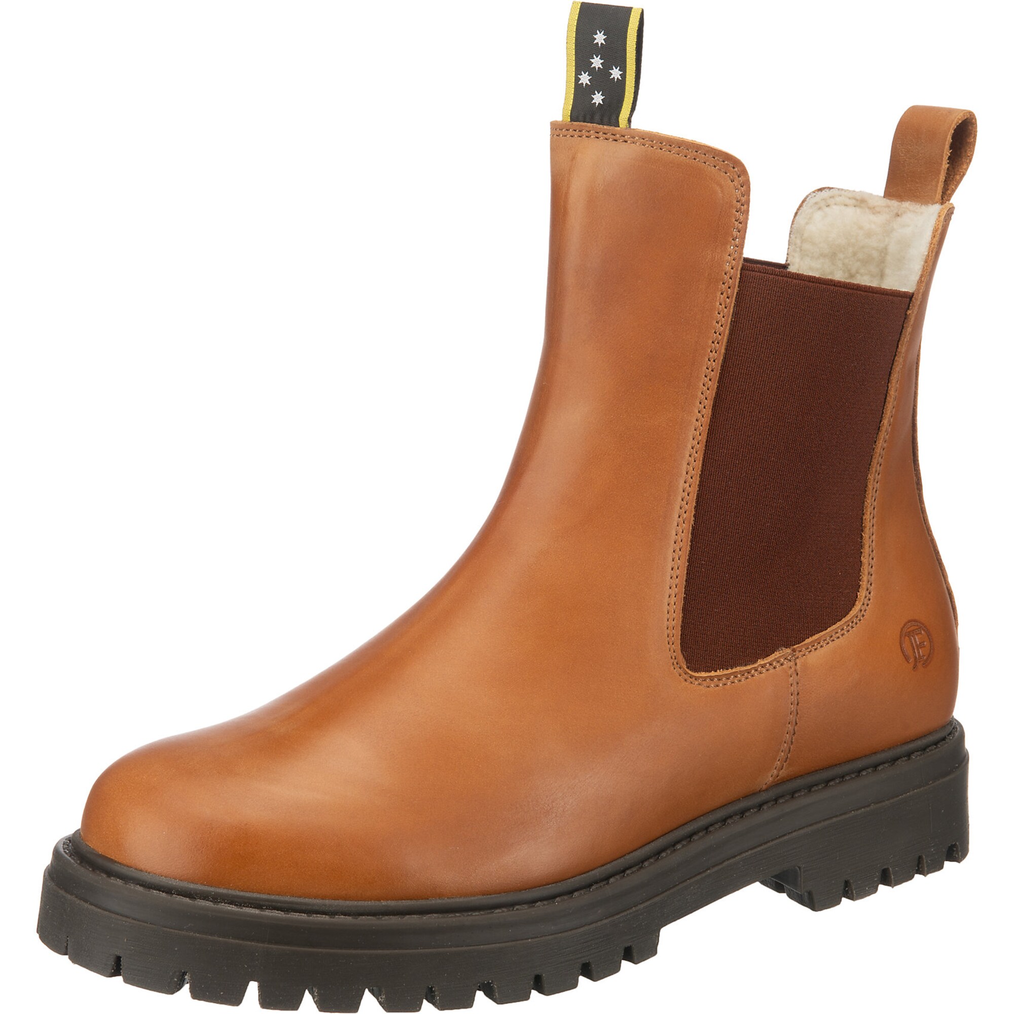 JOLANA & FENENA JOLANA & FENENA Winterstiefelette cognac / dunkelbraun