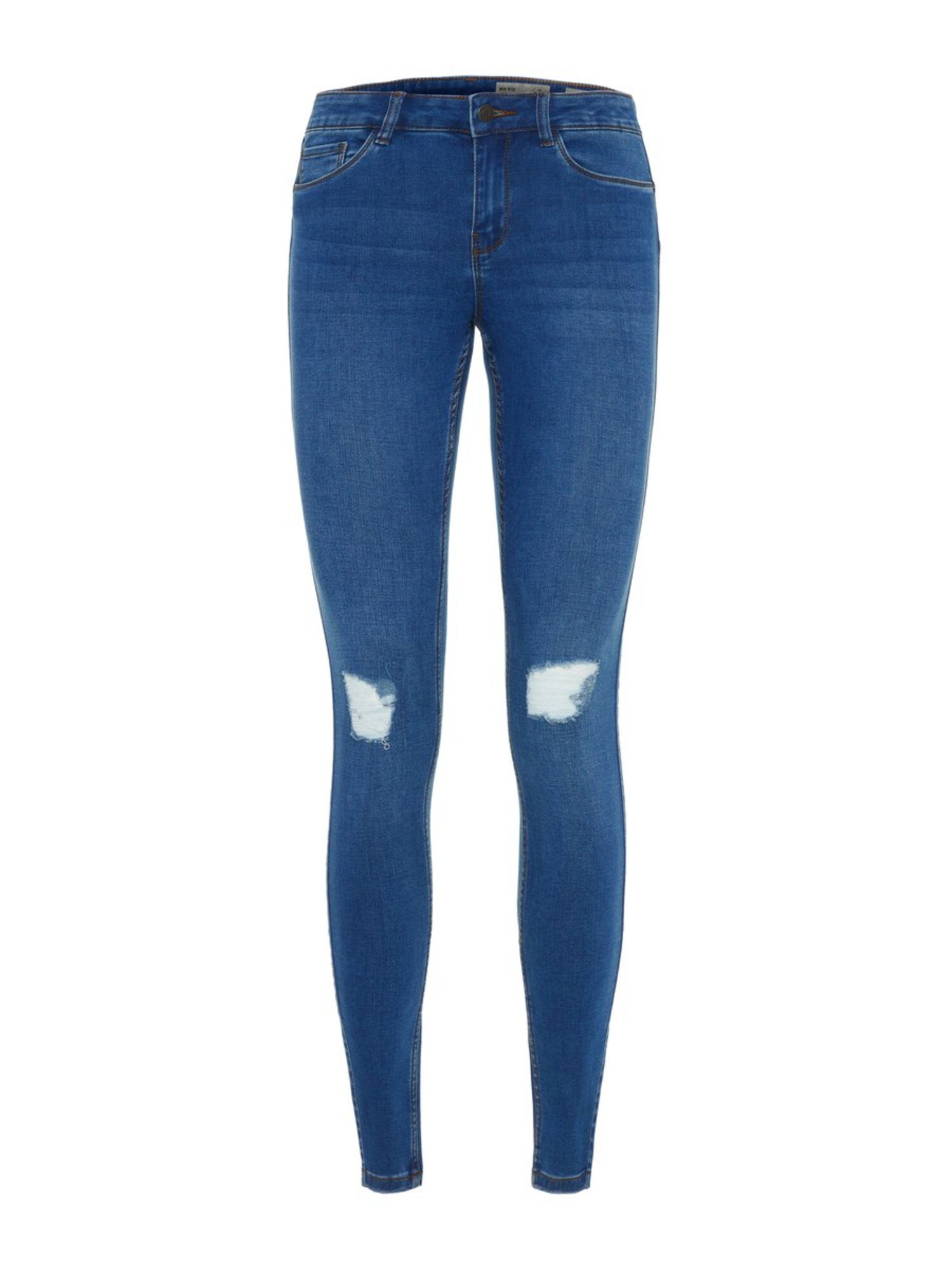 Vero Moda Dames Jeans Vmseven Shape Up Mr S J Destr Vi335 Noos Blauw Denim vero moda kopen in de aanbieding