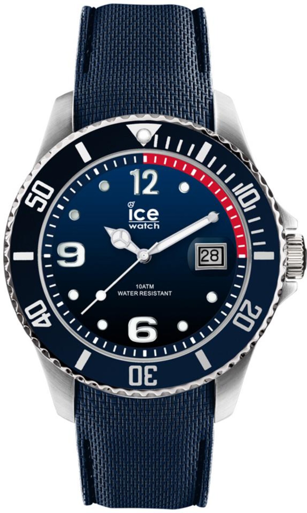 ICE WATCH Quarzuhr blau / dunkelblau / rot