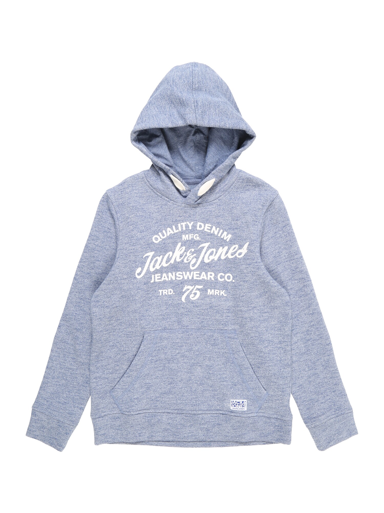 Jack Jones Junior Jongens Sweatshirt Jjepanther Sweat Hood Jr Noos Hemelsblauw jack jones junior kopen in de aanbieding