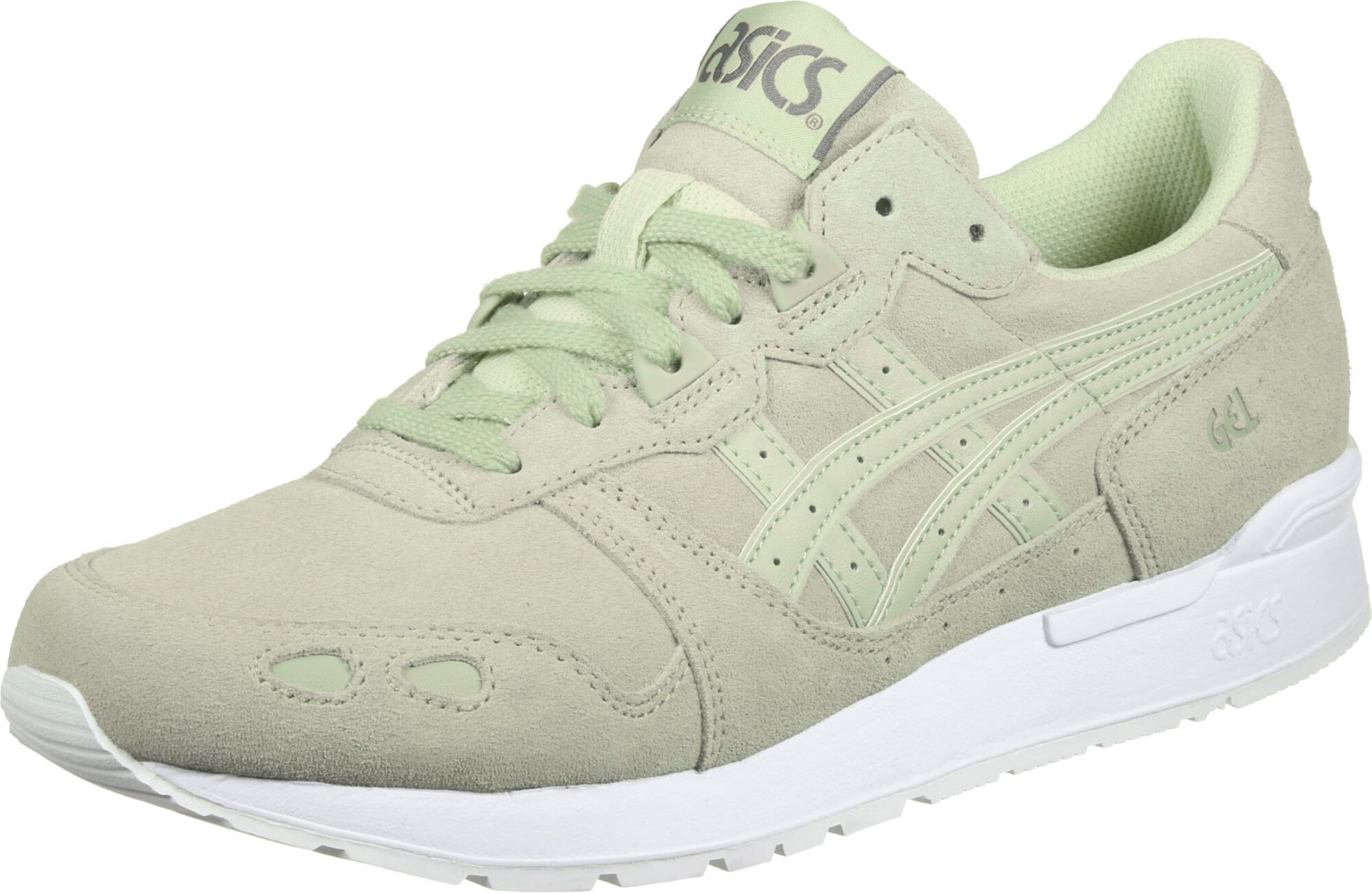 Asics Tiger Heren Sneakers Laag Gel Lyte Mintgroen asics tiger kopen in de aanbieding