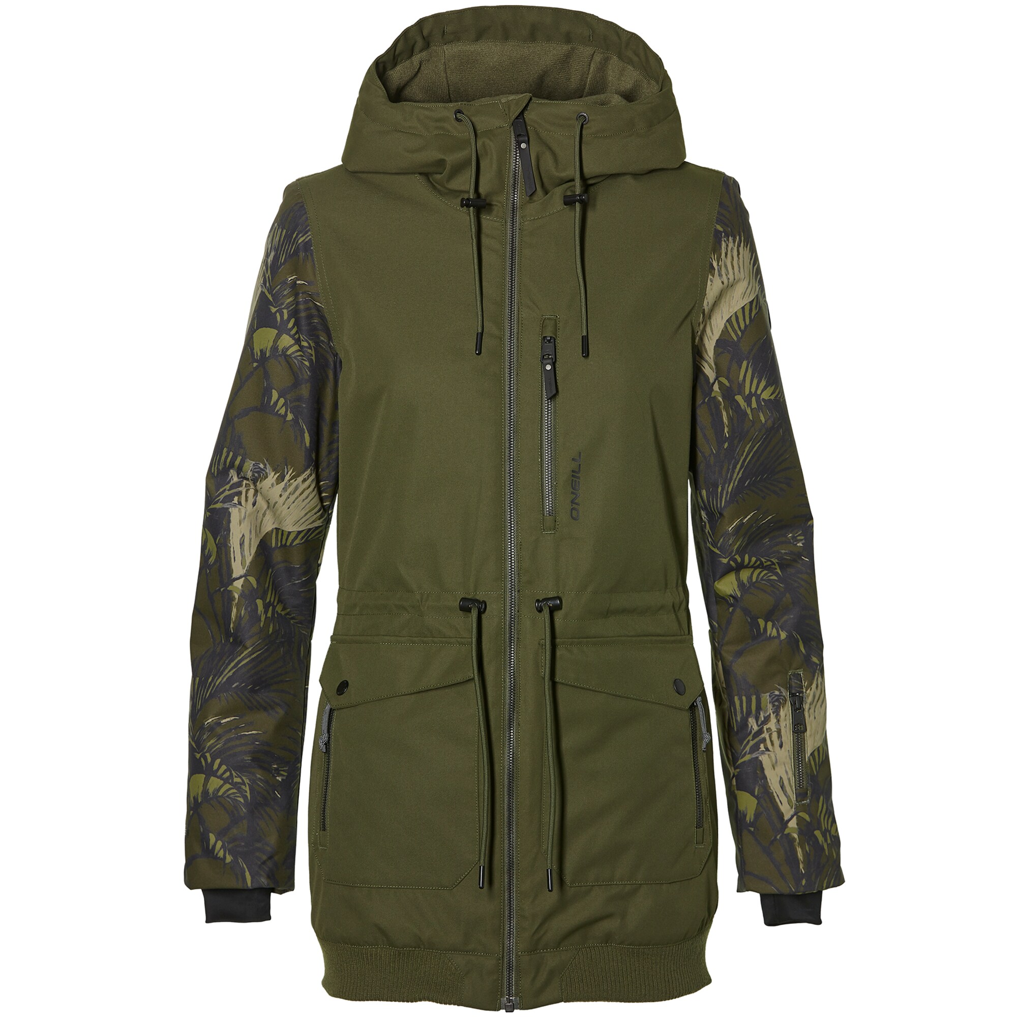 Oneill Dames Outdoorjas Pw Hybrid Culture Navy Olijfgroen oneill kopen in de aanbieding