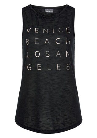 VENICE BEACH, Top, fekete
