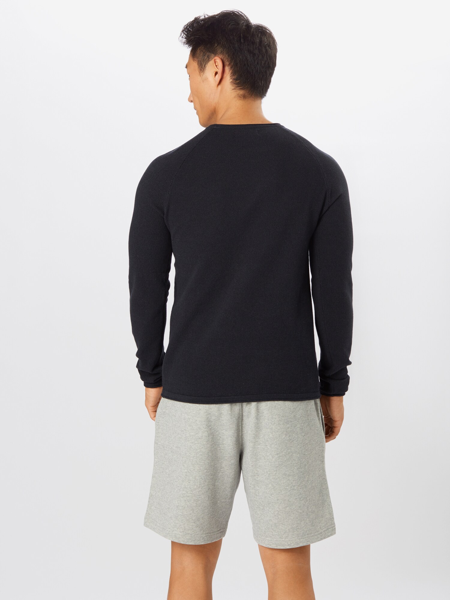 JACK & JONES Sveter 'JJEHill' tmavomodrá (obrázok 5)