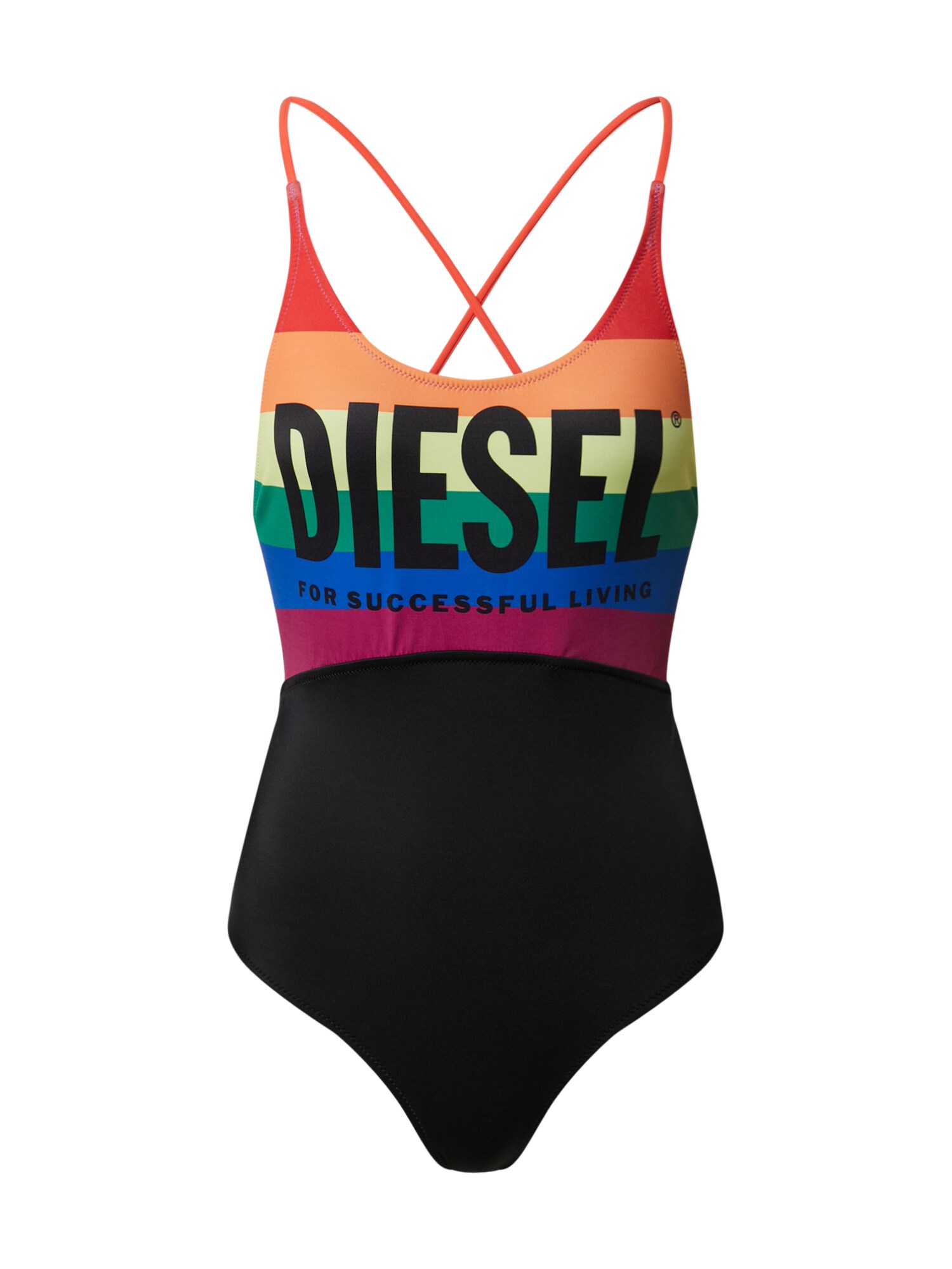 DIESEL Maudymosi kostiumėlis  mišrios spalvos / juoda
