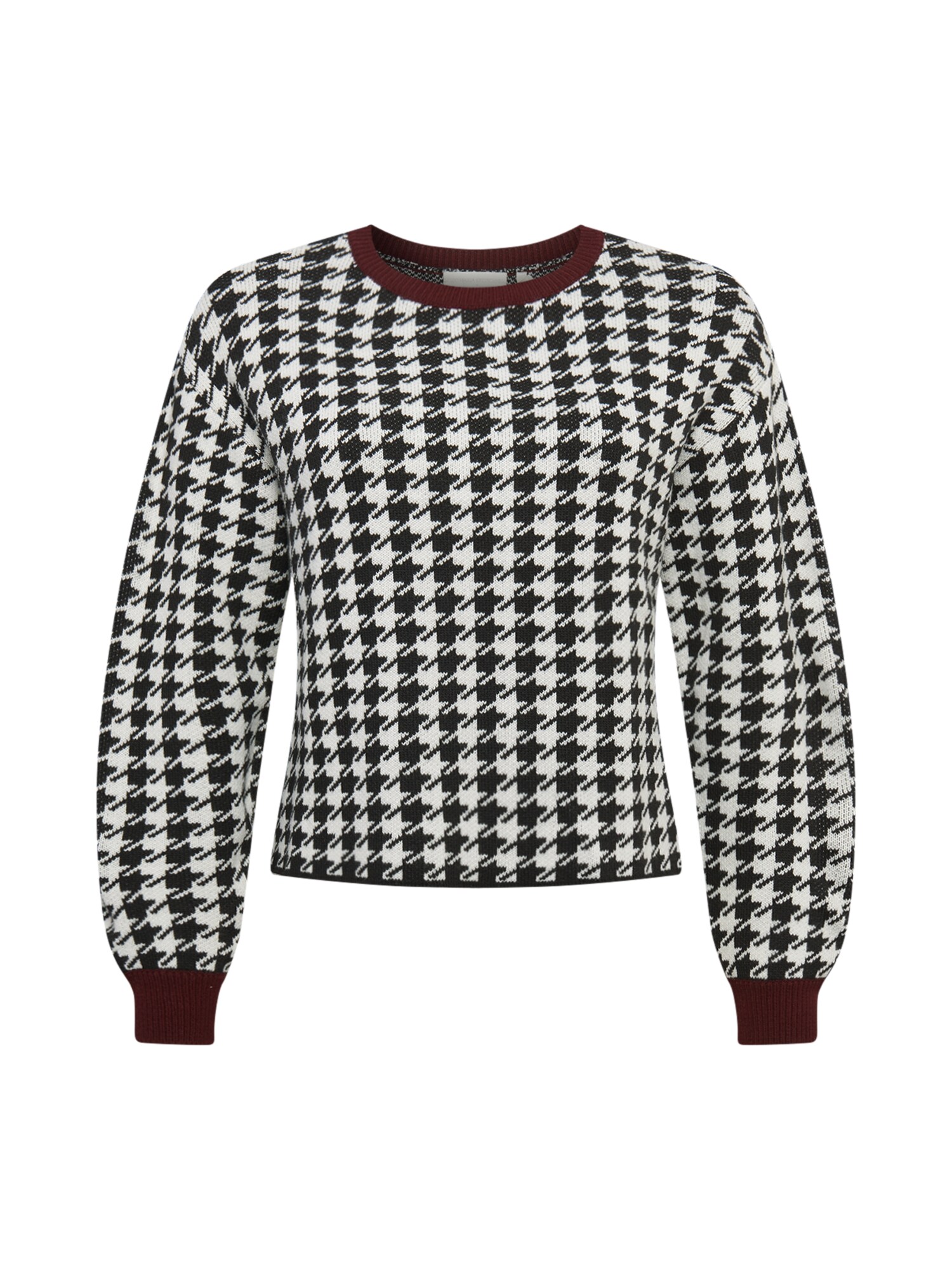 Guido Maria Kretschmer Curvy Collection Megztinis 'Emma'  balta / juoda