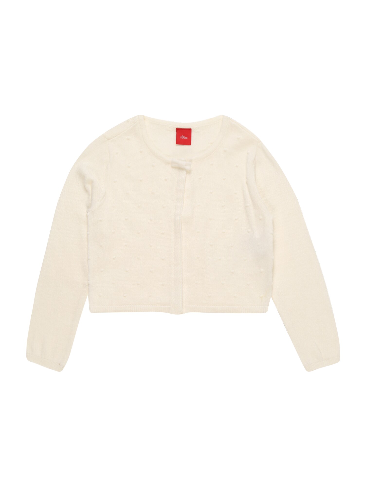 Soliver Junior Meisjes Gebreid Vest Wit soliver junior kopen in de aanbieding