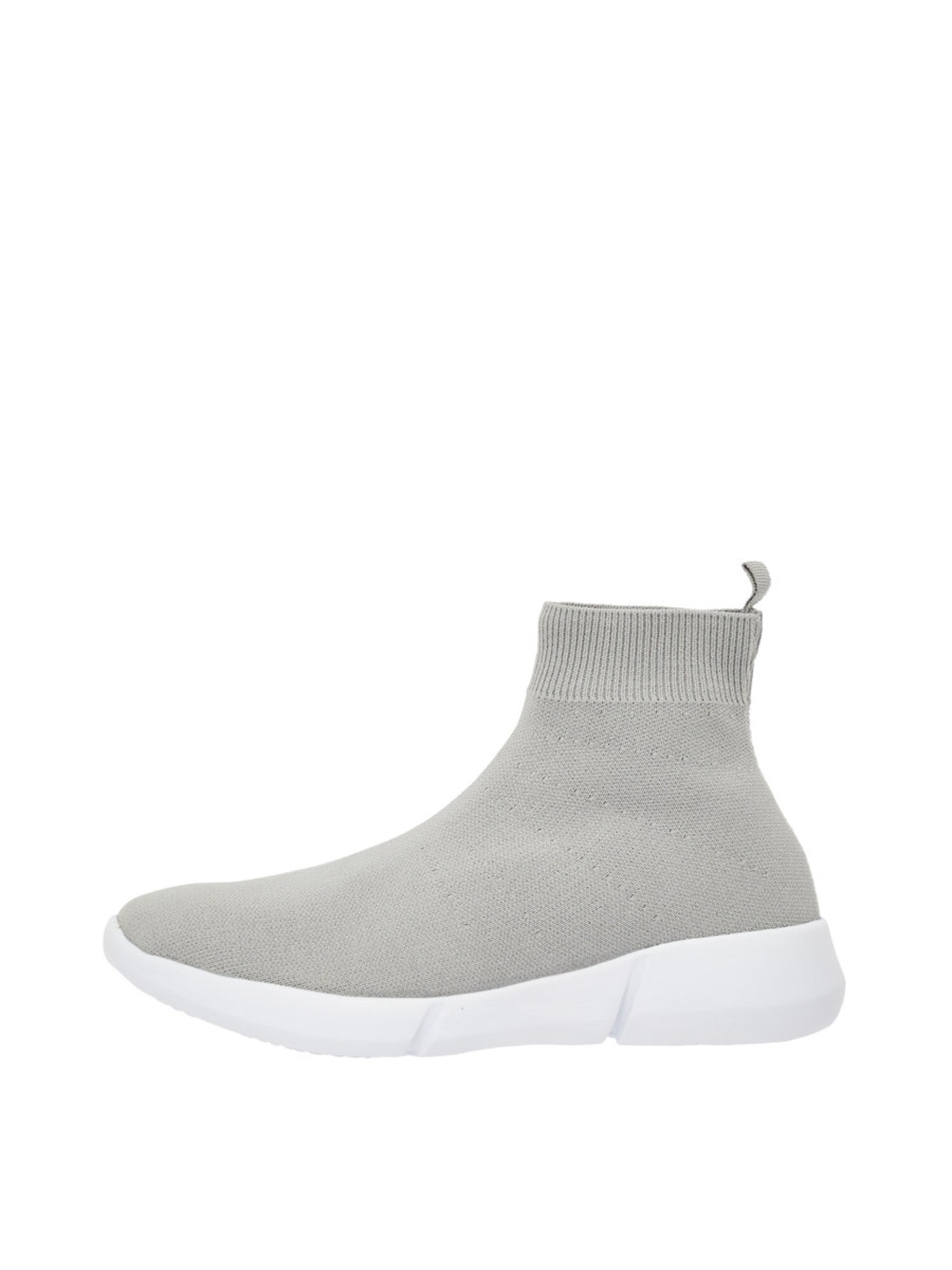 Bianco Dames Sneakers Hoog Grijs Wit bianco kopen in de aanbieding